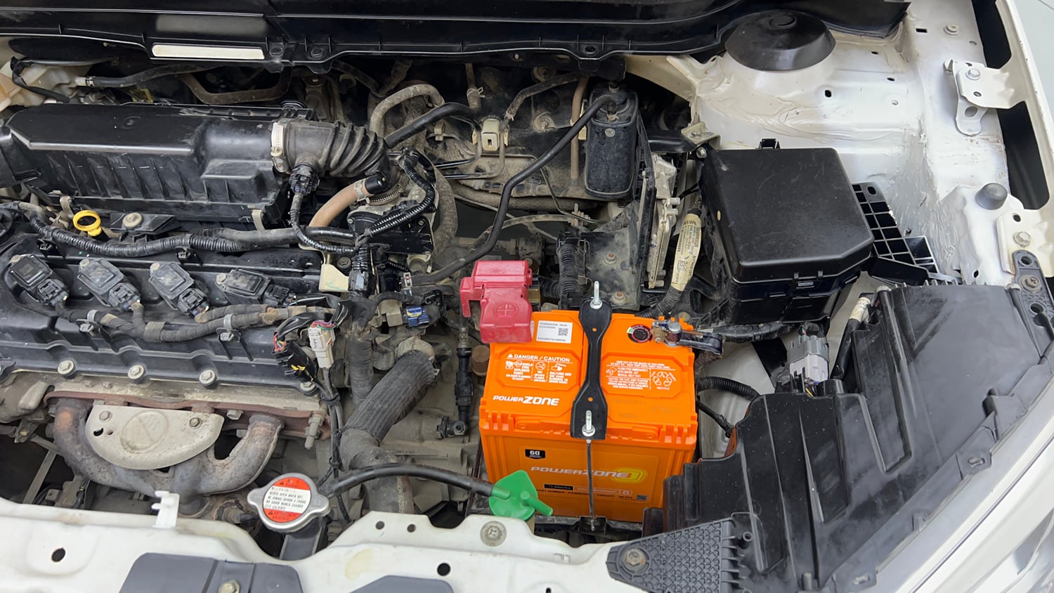 Used 2022 maruti-suzuki Vitara Brezza ZXi Petrol Manual engine ENGINE LEFT SIDE VIEW