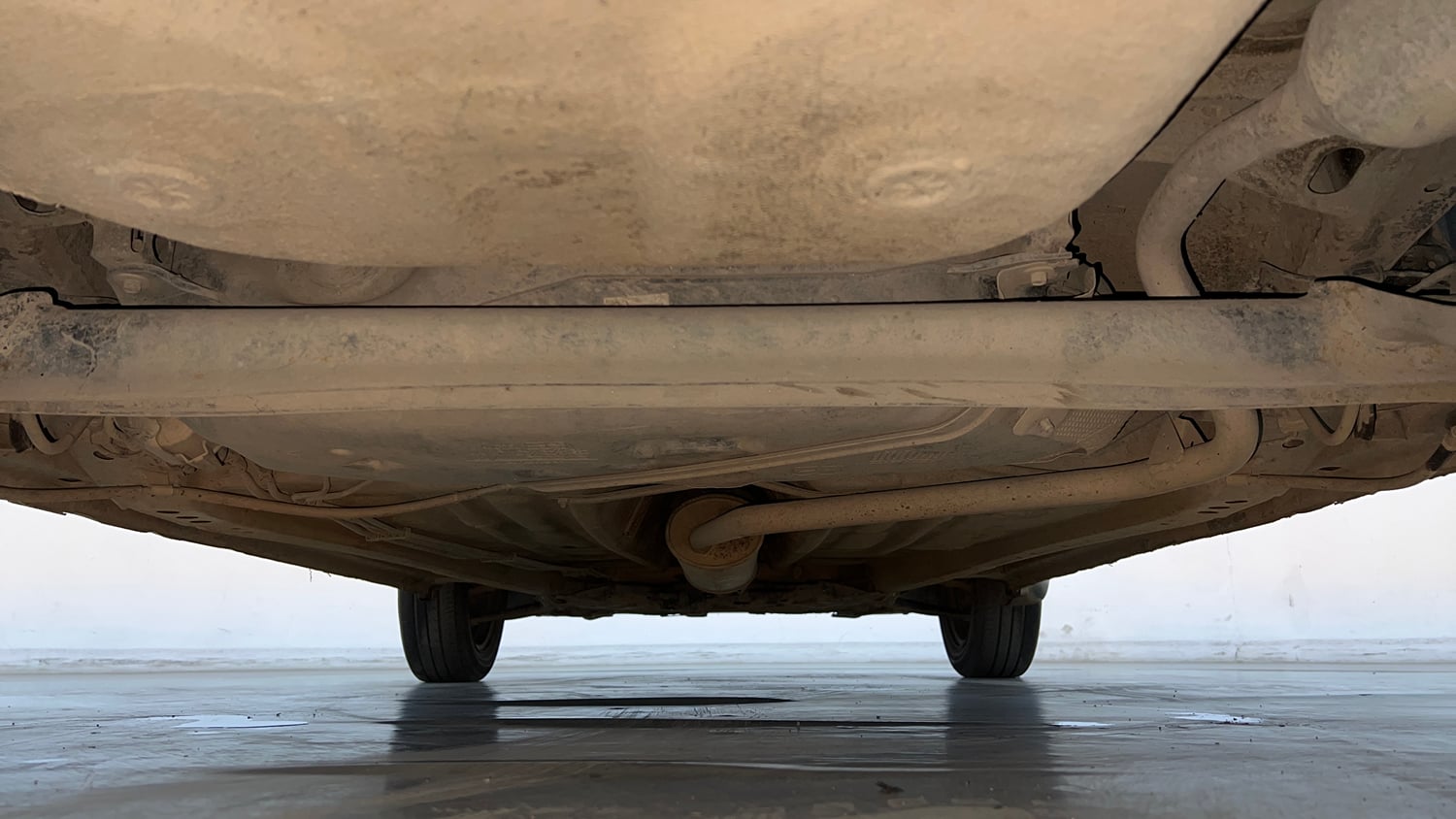 Used 2022 Maruti Suzuki Ignis Sigma 1.2 MT Petrol Manual extra REAR UNDERBODY VIEW (TAKEN FROM REAR)