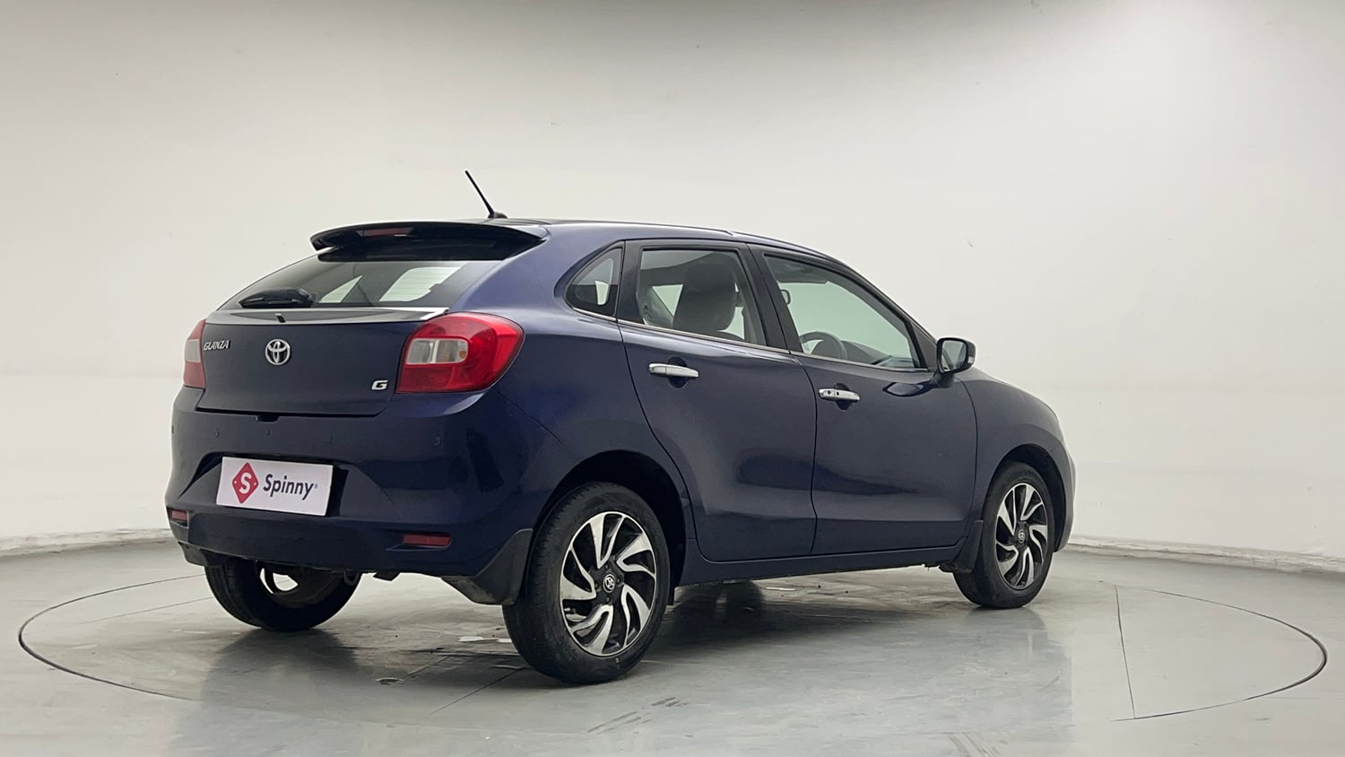 Used 2019 Toyota Glanza G Petrol Manual exterior RIGHT REAR CORNER VIEW