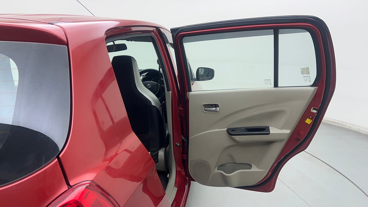 Used 2017 Maruti Suzuki Celerio ZXi AMT Petrol Automatic interior RIGHT REAR DOOR OPEN VIEW