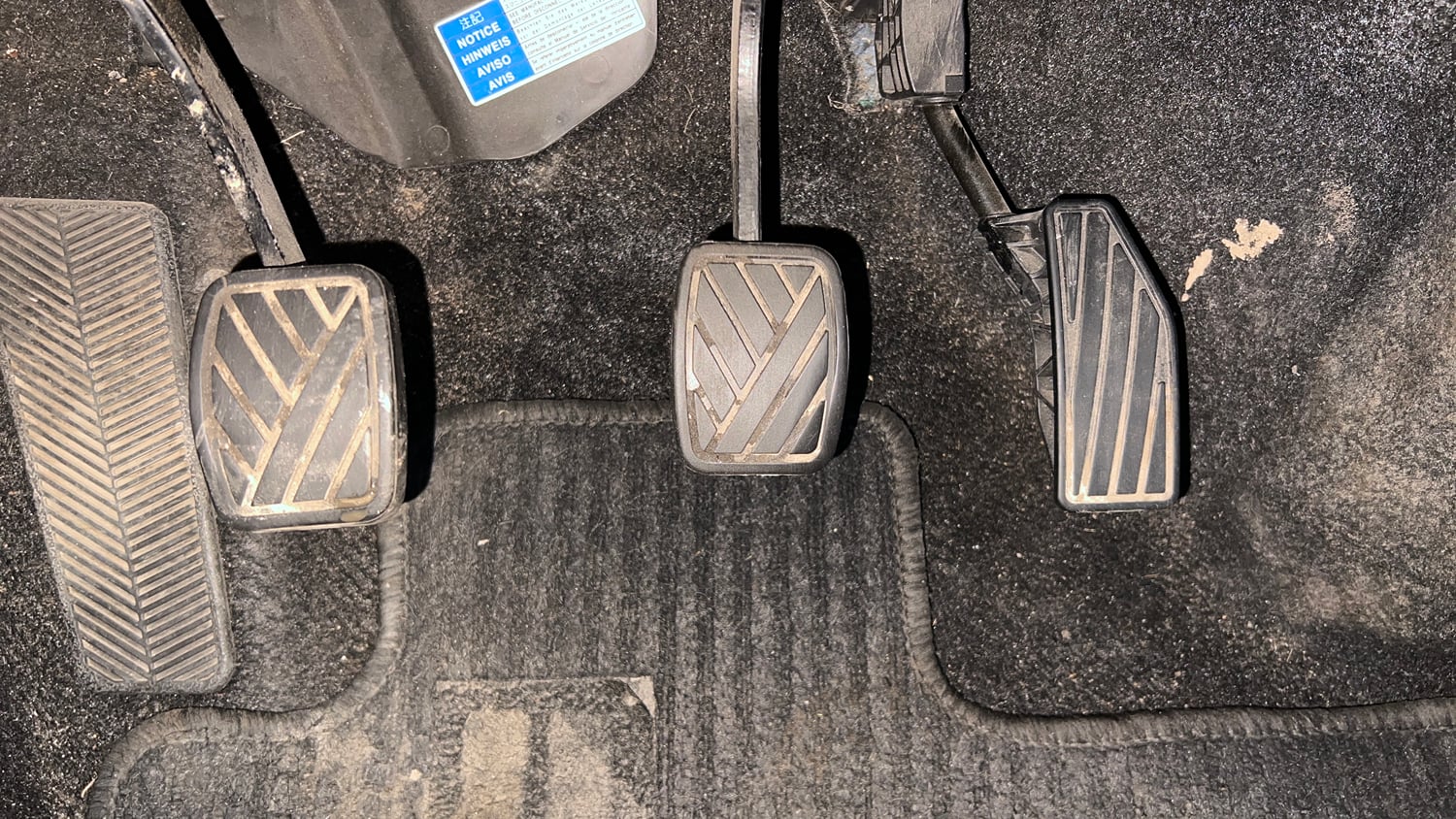 Used 2021 Maruti Suzuki Baleno Zeta Petrol Manual interior PEDALS VIEW
