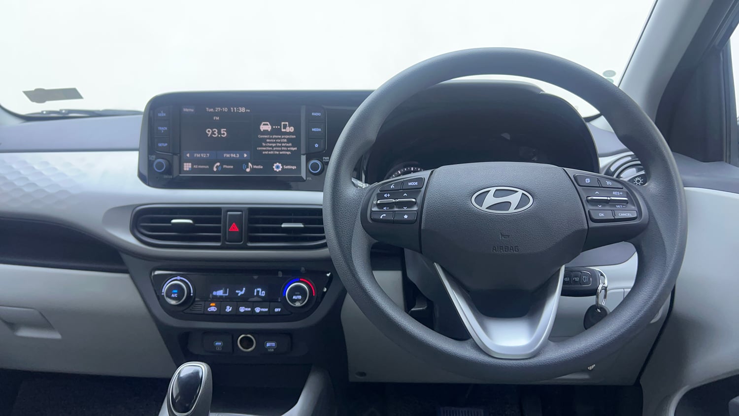 Used 2024 Hyundai Grand i10 Nios Sportz 1.2 Kappa AMT Petrol Automatic interior STEERING VIEW