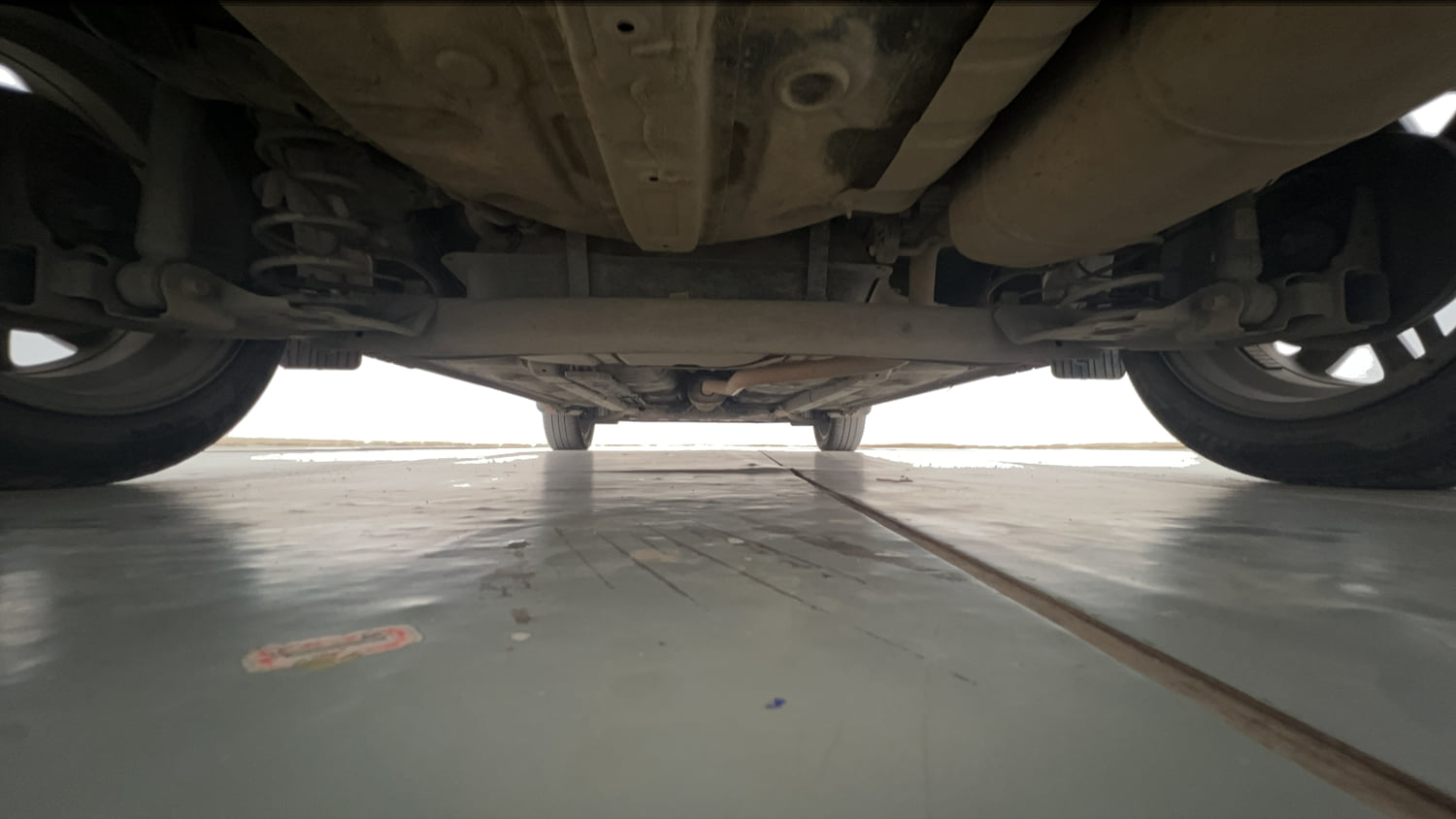 Used 2020 Hyundai Grand i10 Nios Asta AMT 1.2 Kappa VTVT Petrol Automatic extra REAR UNDERBODY VIEW (TAKEN FROM REAR)