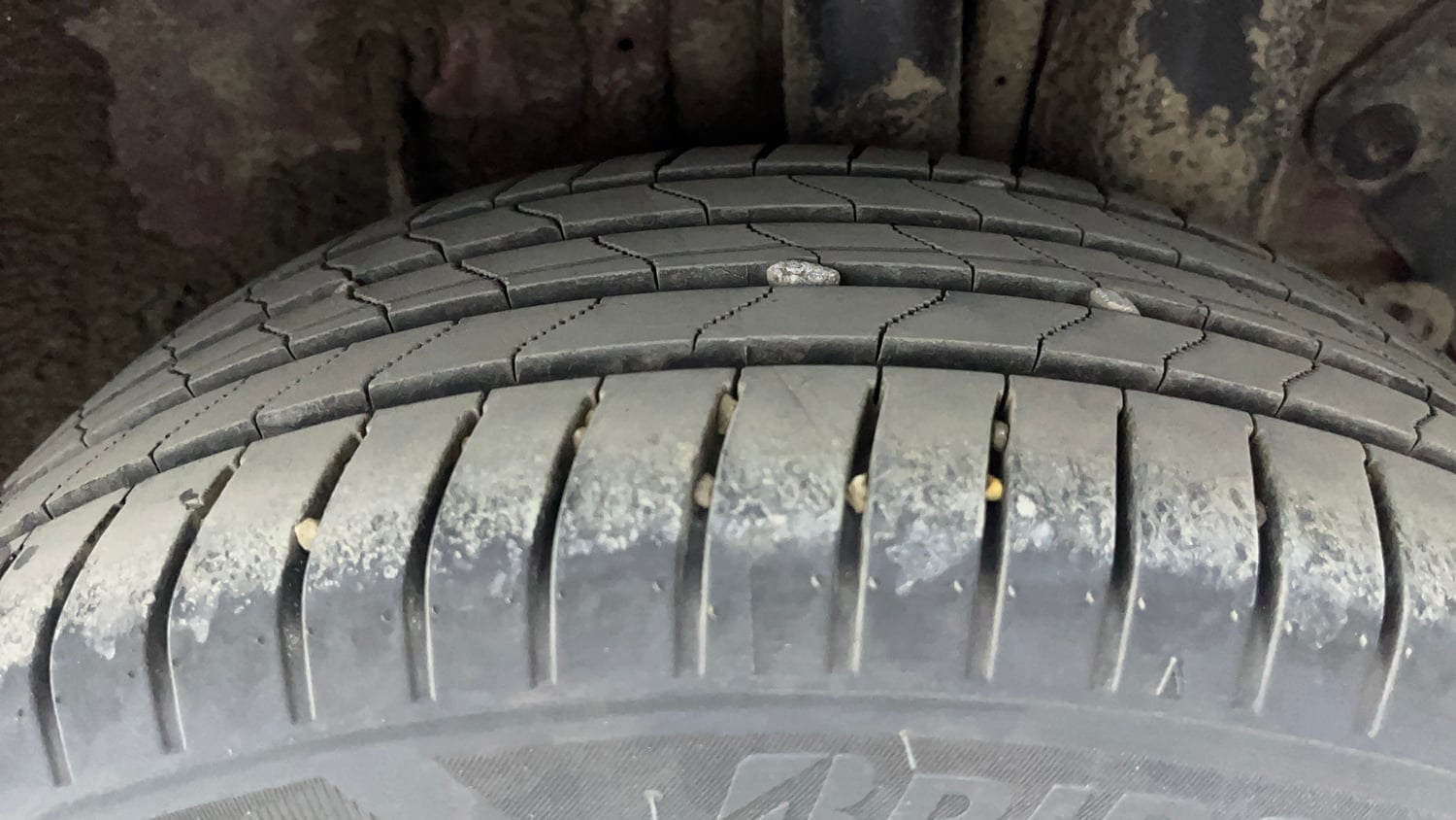 Used 2019 Hyundai Elite i20 Asta 1.2 (O) Petrol Manual tyres LEFT REAR TYRE TREAD VIEW