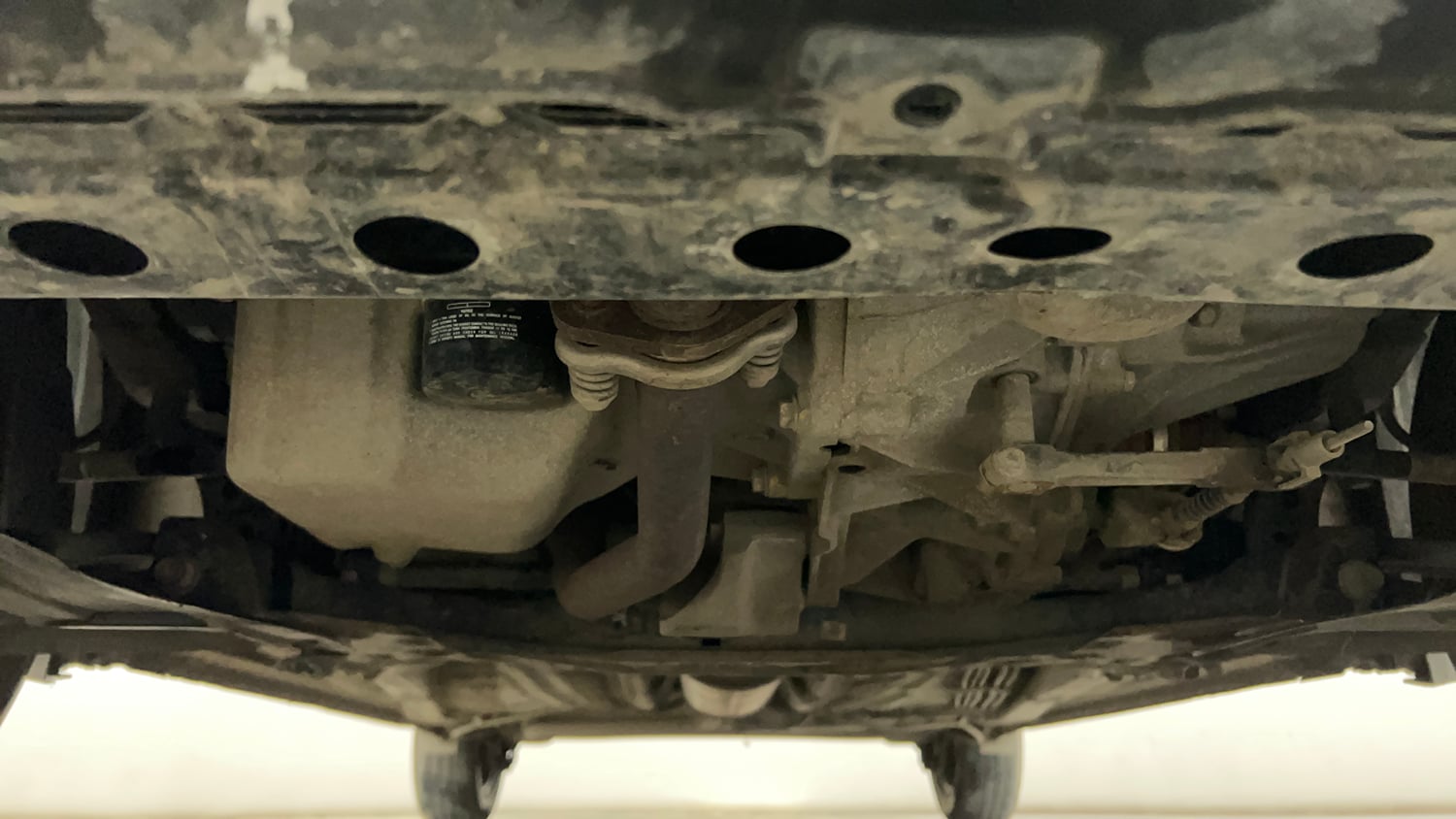 Used 2024 Maruti Suzuki Wagon R VXI 1.0 CNG Cng Manual extra FRONT LEFT UNDERBODY VIEW