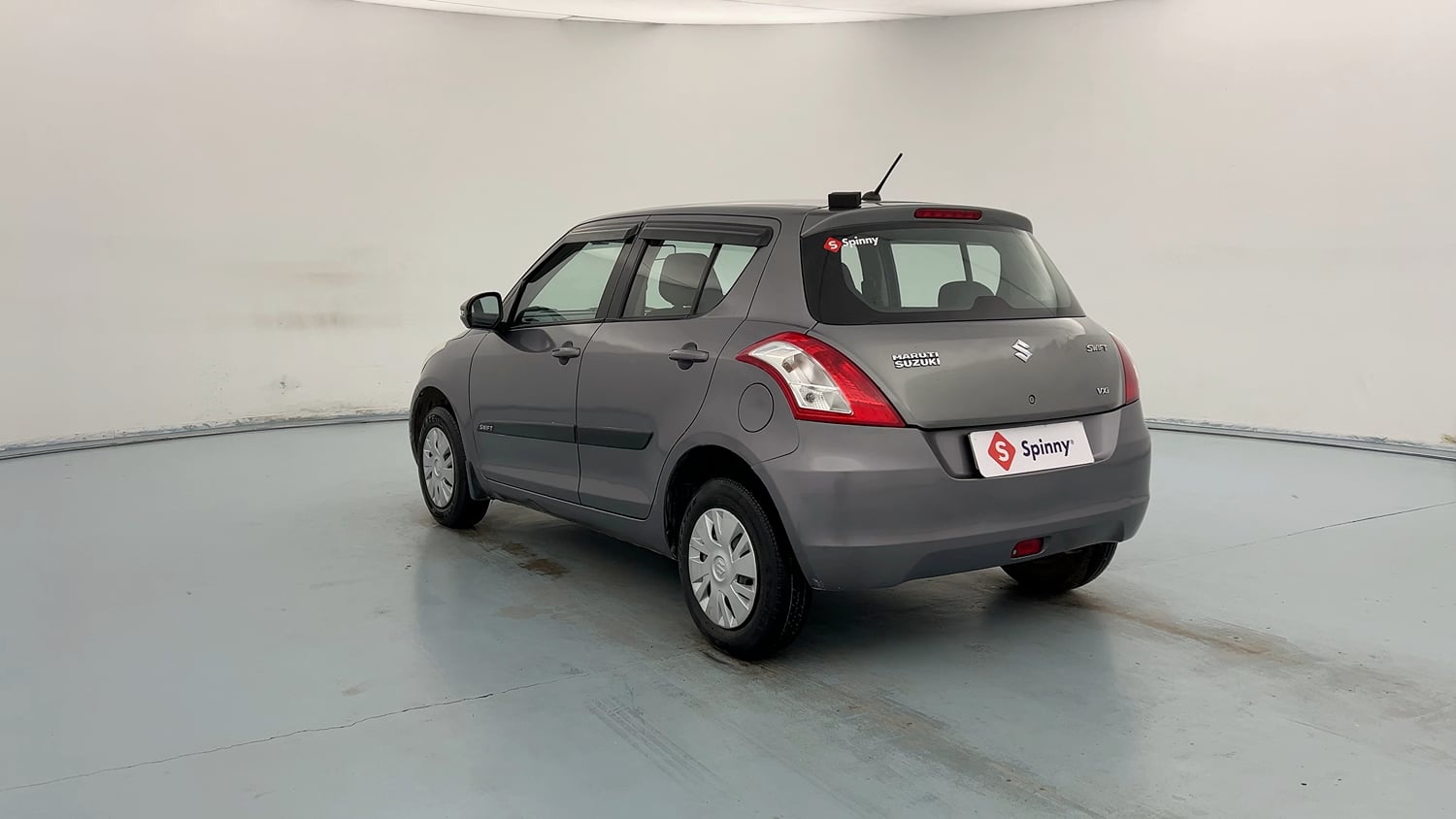 Used 2013 Maruti Suzuki Swift VXi Petrol Manual exterior LEFT REAR CORNER VIEW