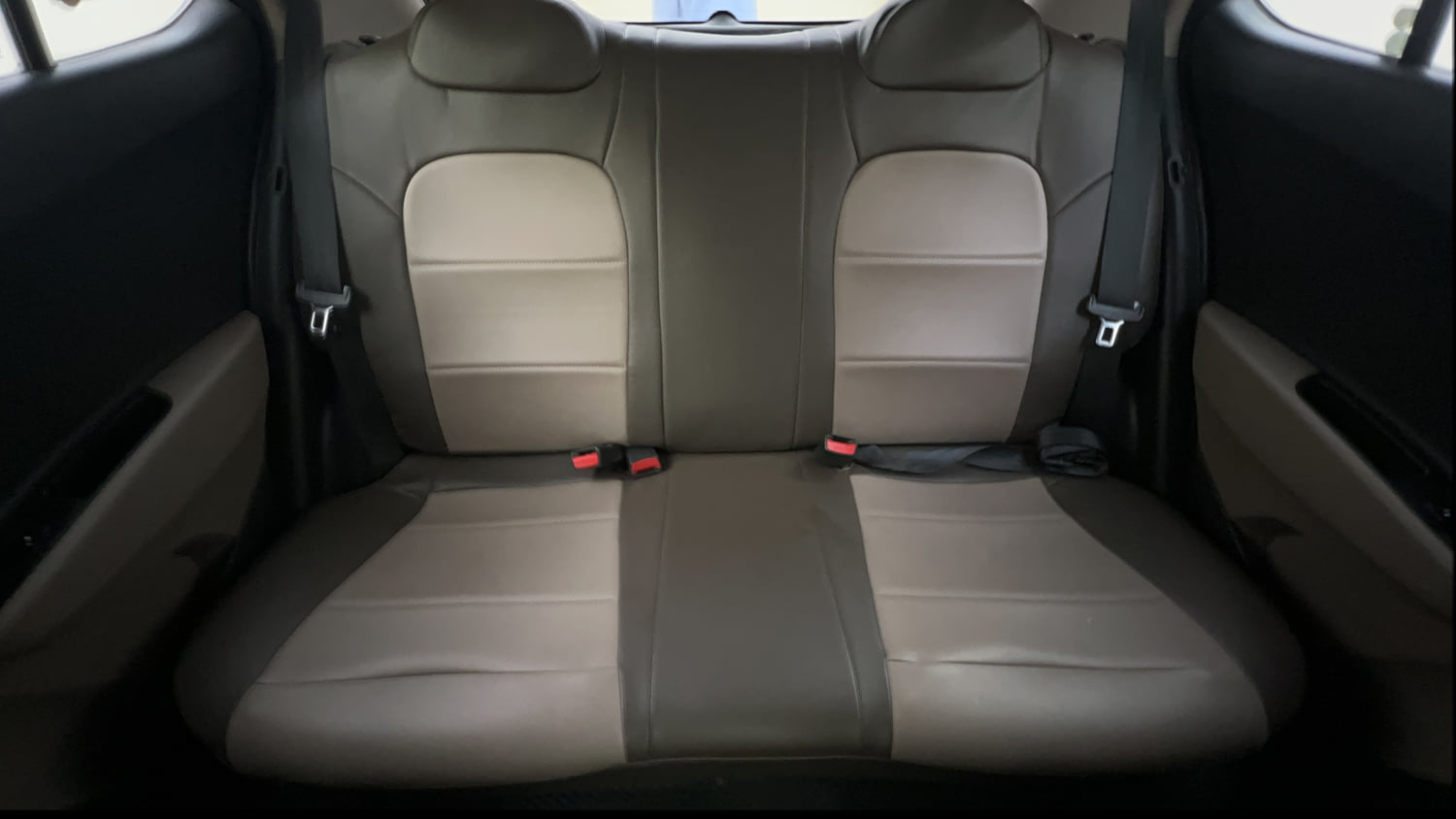 Used 2019 Hyundai Grand i10 Sportz 1.2 Kappa VTVT Petrol Manual interior REAR SEAT CONDITION VIEW