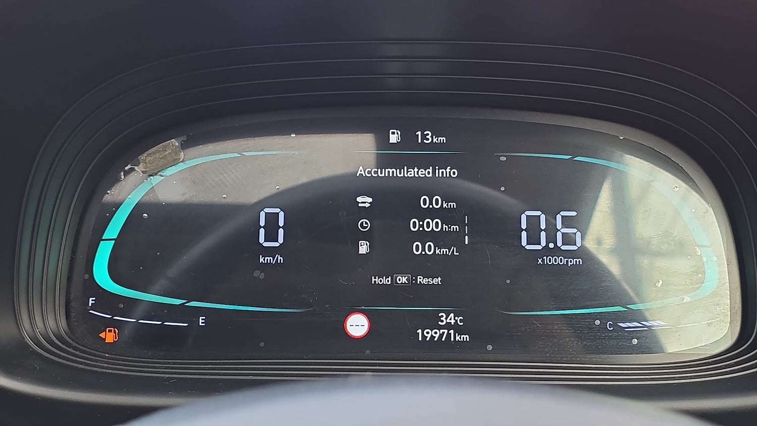 Used 2023 Hyundai Venue SX 1.2 Petrol Petrol Manual interior CLUSTERMETER VIEW
