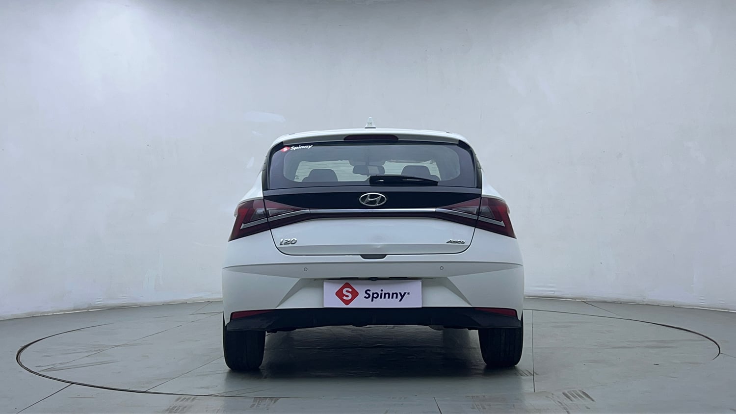 Used 2021 Hyundai New i20 Asta (O) 1.0 Turbo DCT Petrol Automatic exterior BACK VIEW