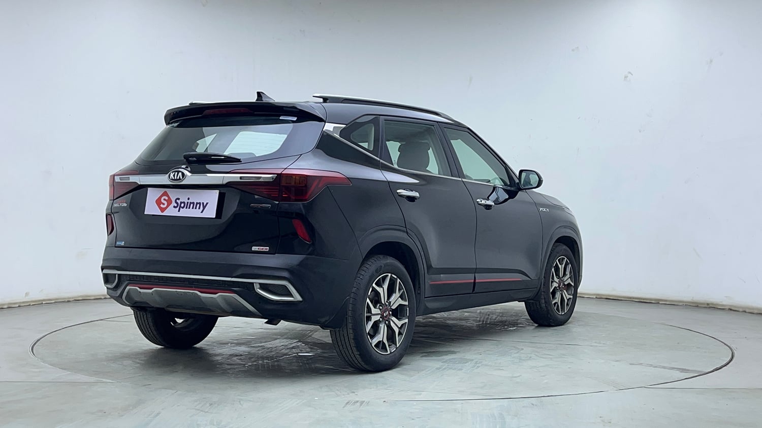 Used 2019 kia Seltos GTX DCT 1.4 Petrol Automatic exterior RIGHT REAR CORNER VIEW
