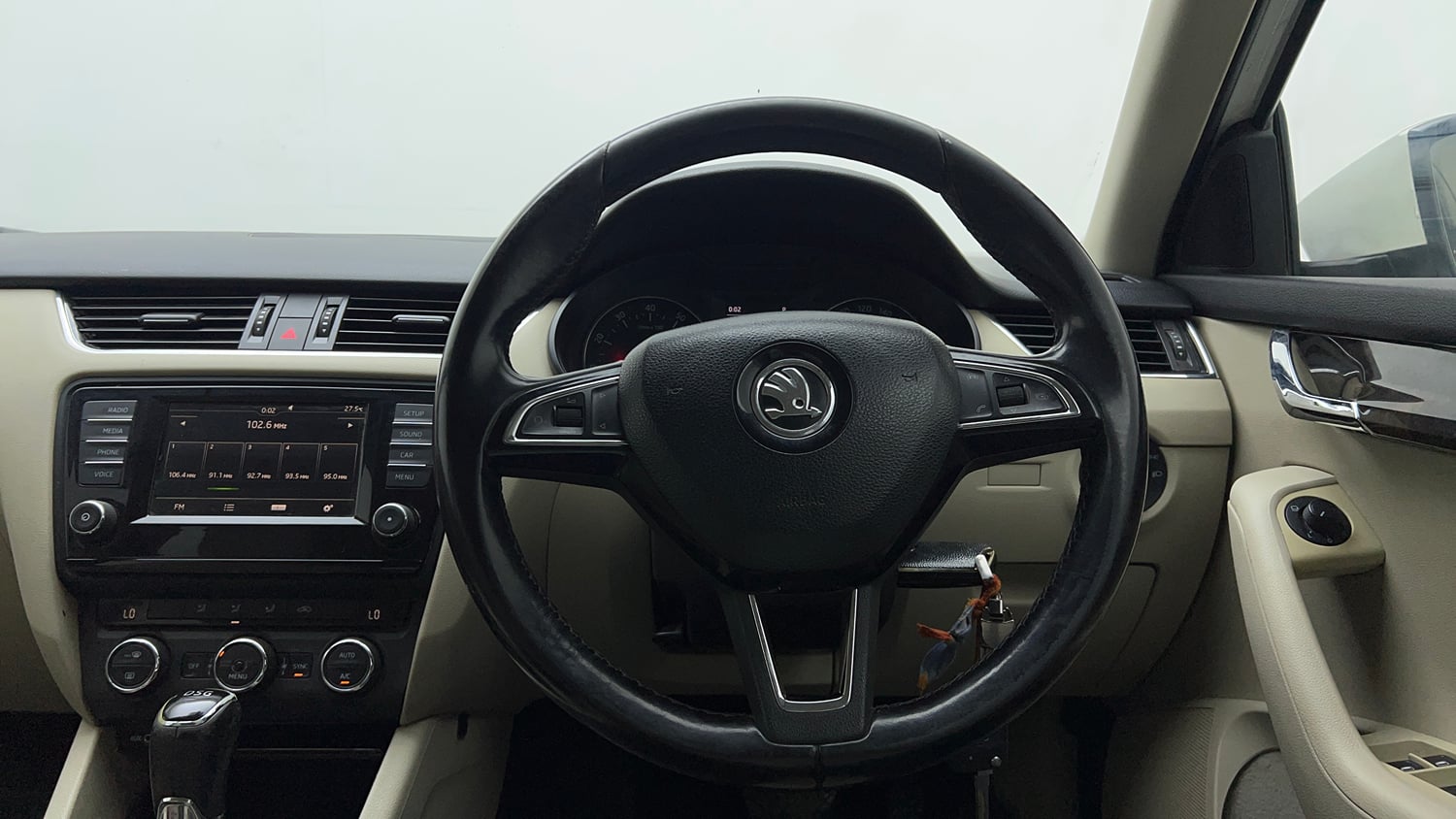 Used 2017 Skoda Octavia 1.8 TSI Ambition Plus AT Petrol Automatic interior STEERING VIEW