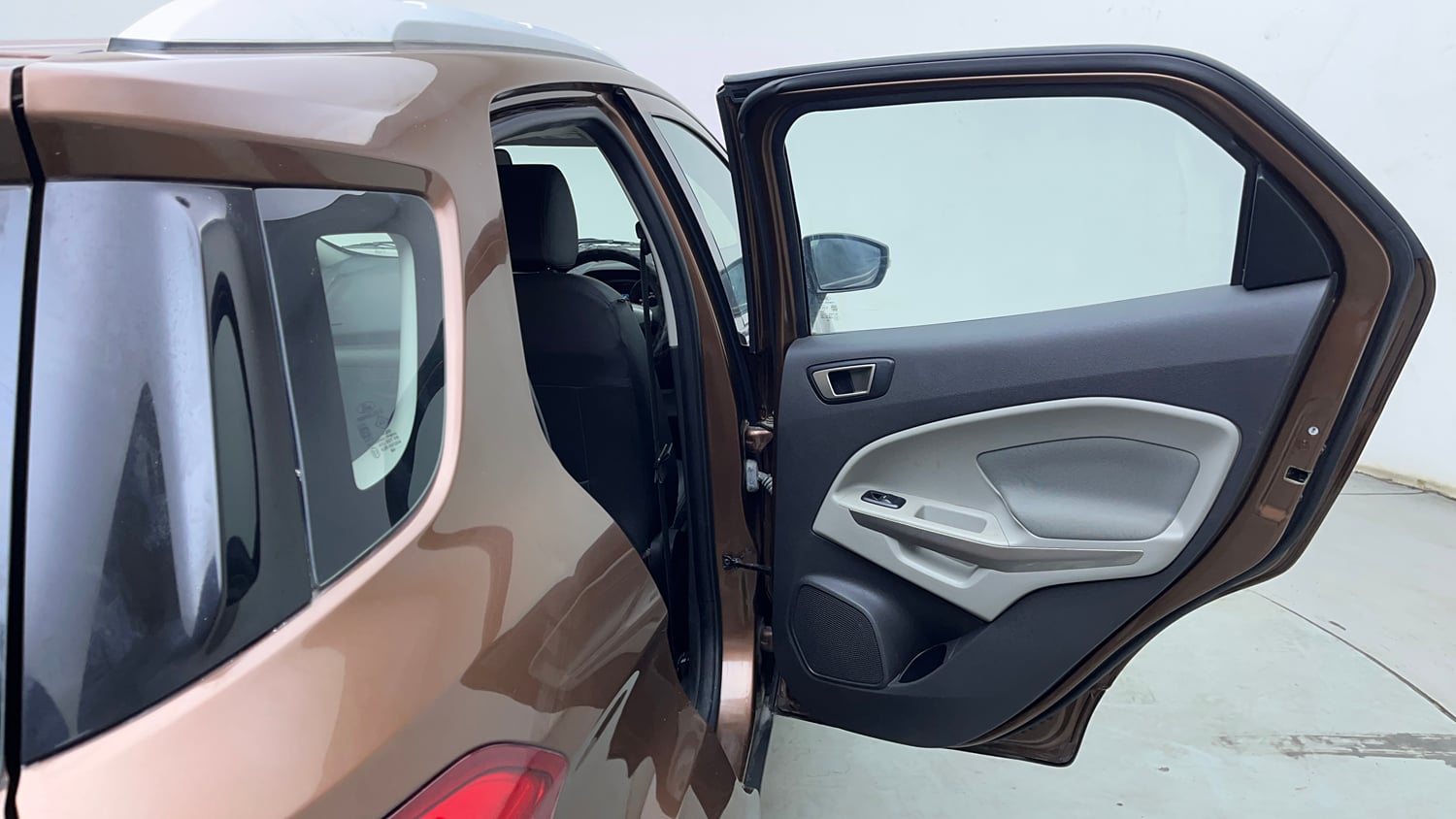 Used 2017 Ford EcoSport Titanium 1.5L Ti-VCT AT Petrol Automatic interior RIGHT REAR DOOR OPEN VIEW