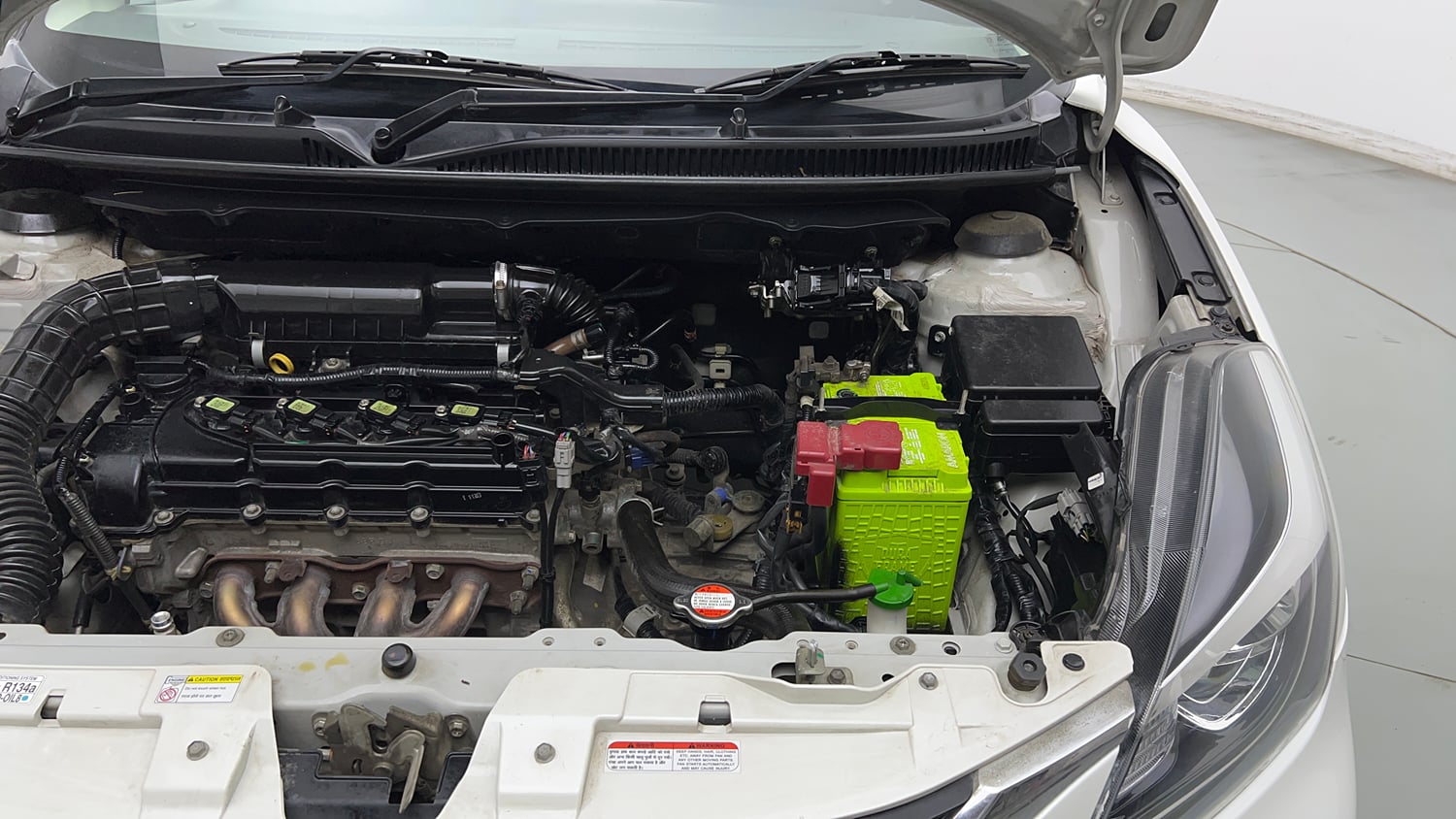 Used 2021 Maruti Suzuki Baleno Zeta Petrol Manual engine ENGINE LEFT SIDE VIEW