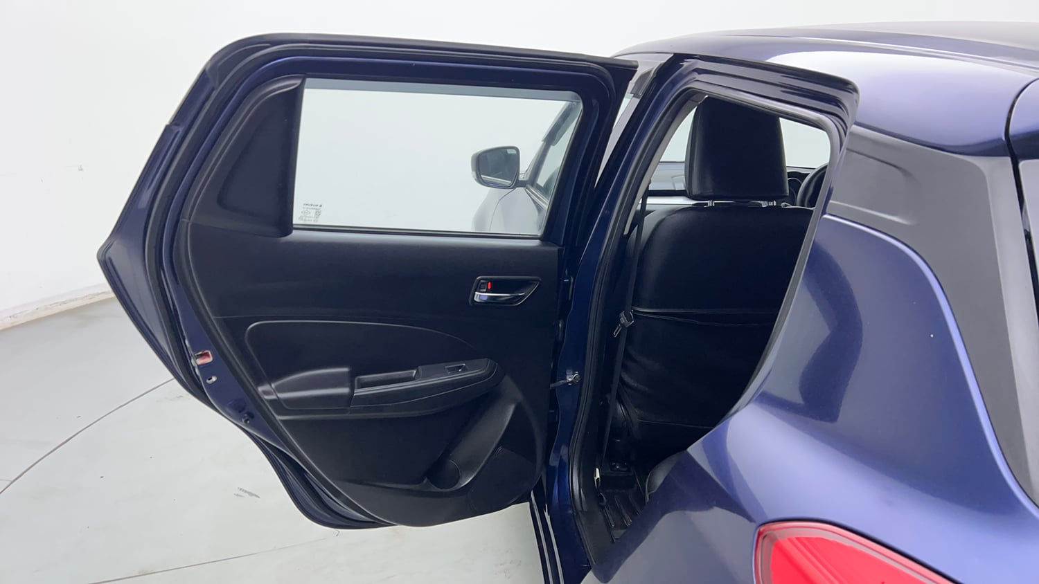 Used 2023 Maruti Suzuki Swift VXi Petrol Manual interior LEFT REAR DOOR OPEN VIEW