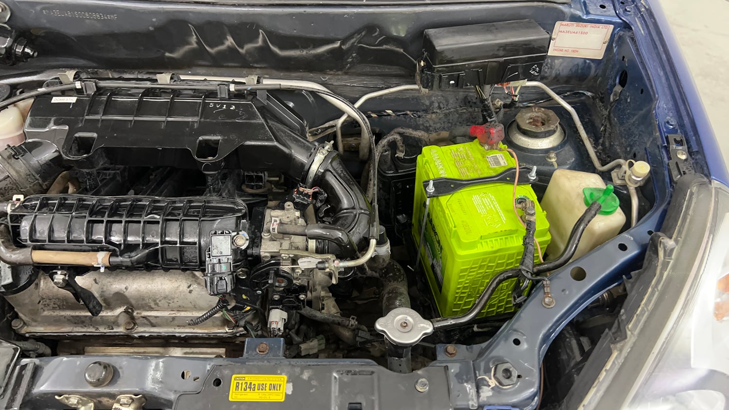 Used 2016 Maruti Suzuki Alto 800 Lxi Petrol Manual engine ENGINE LEFT SIDE VIEW