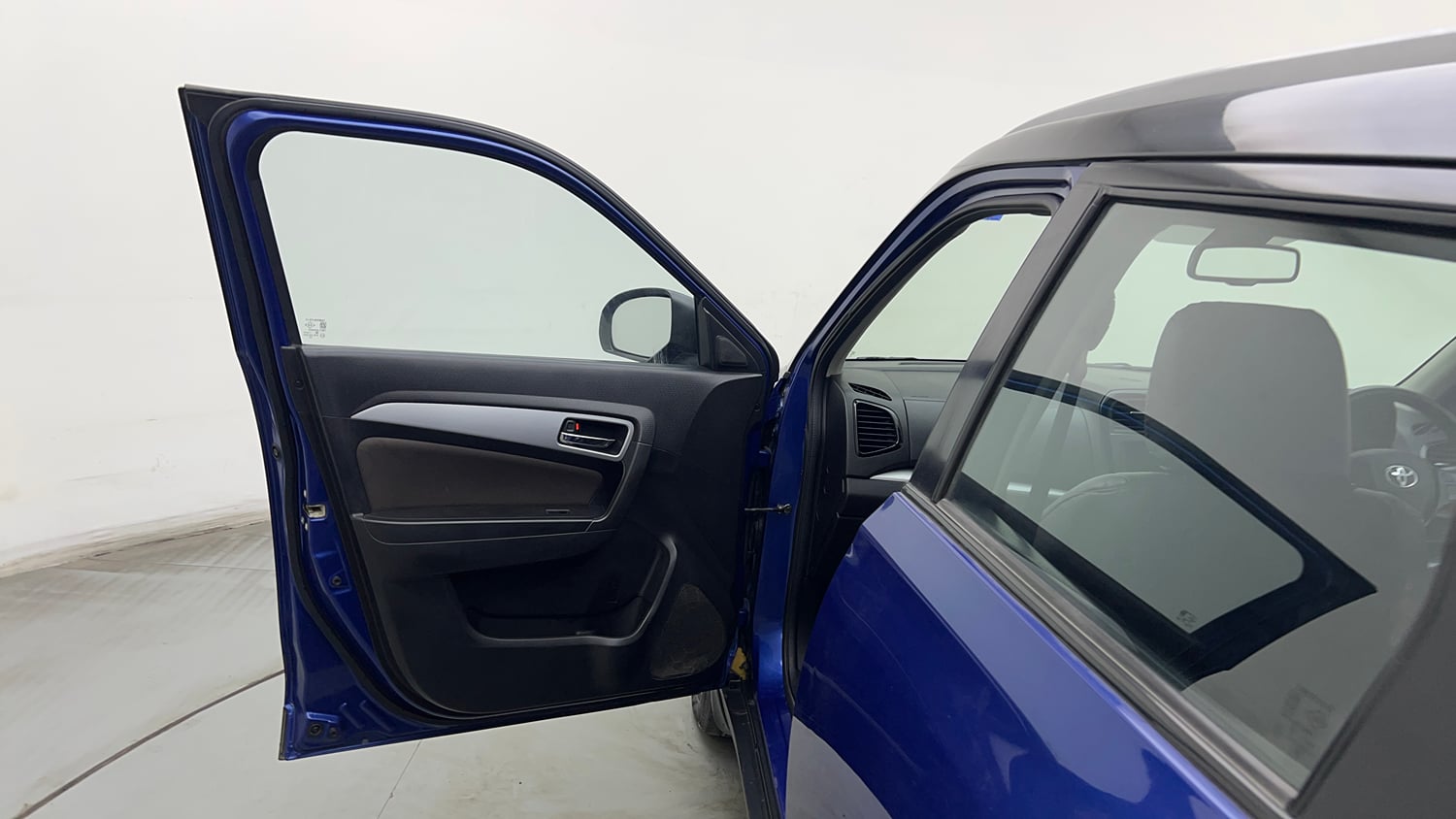 Used 2020 Toyota Urban Cruiser Premium Grade AT Dual Tone Petrol Automatic interior LEFT FRONT DOOR OPEN VIEW