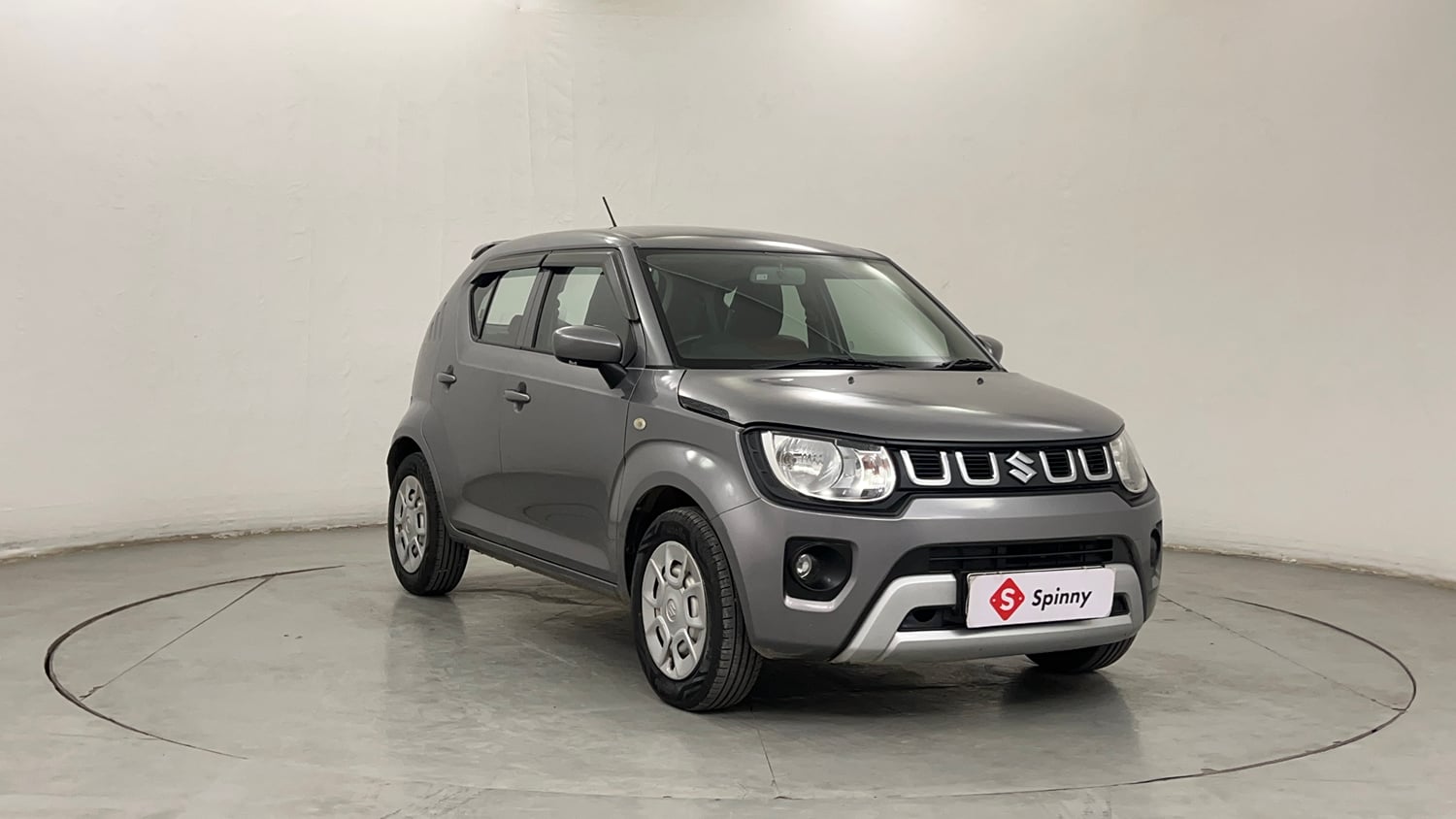 Used 2021 Maruti Suzuki Ignis Sigma 1.2 MT Petrol Manual exterior RIGHT FRONT CORNER VIEW