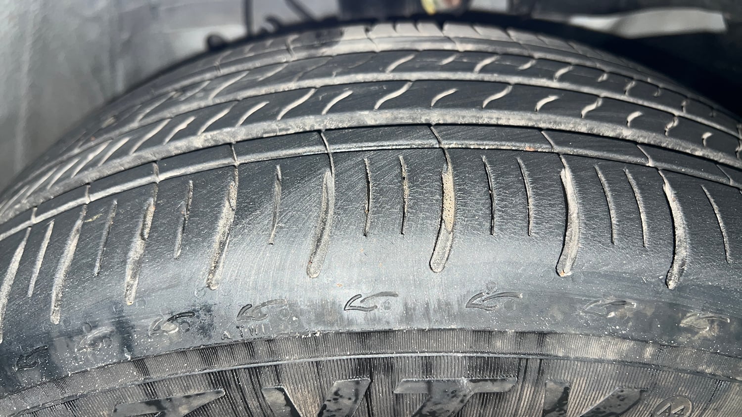 Used 2024 Honda City SV Petrol MT Petrol Manual tyres RIGHT FRONT TYRE TREAD VIEW