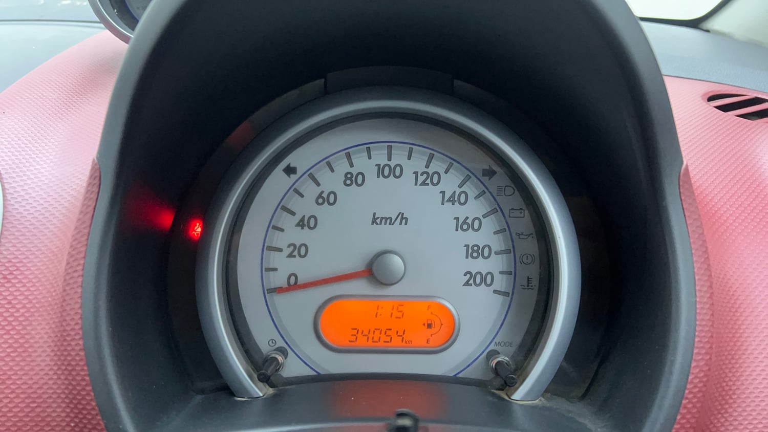 Used 2014 Maruti Suzuki Ritz Vxi BS-IV Petrol Manual interior CLUSTERMETER VIEW