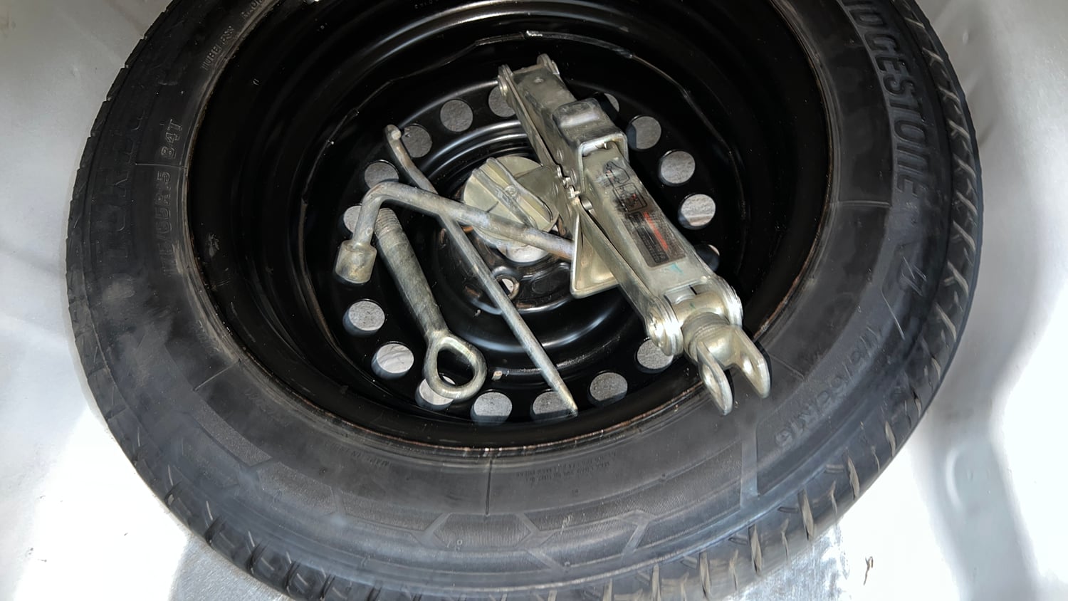 Used 2021 Honda City 4th Generation SV Petrol Petrol Manual tyres SPARE TYRE VIEW