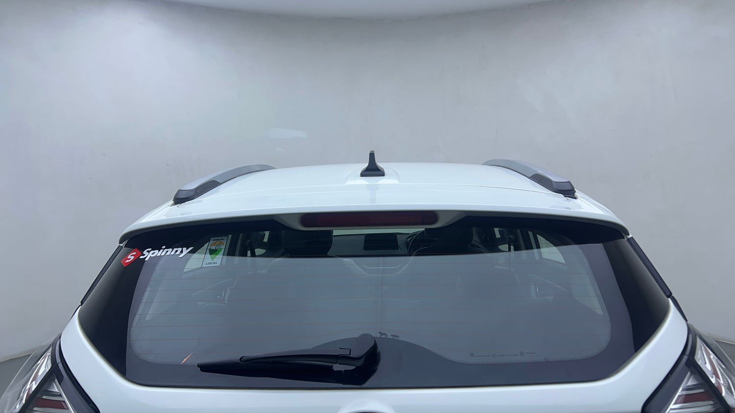 Used 2023 Tata Nexon XZA Plus (S) Petrol Automatic exterior BACK WINDSHIELD VIEW