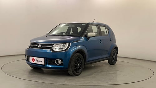 Used 2017 Maruti Suzuki Ignis Alpha 1.2 MT Petrol Manual exterior LEFT FRONT CORNER VIEW