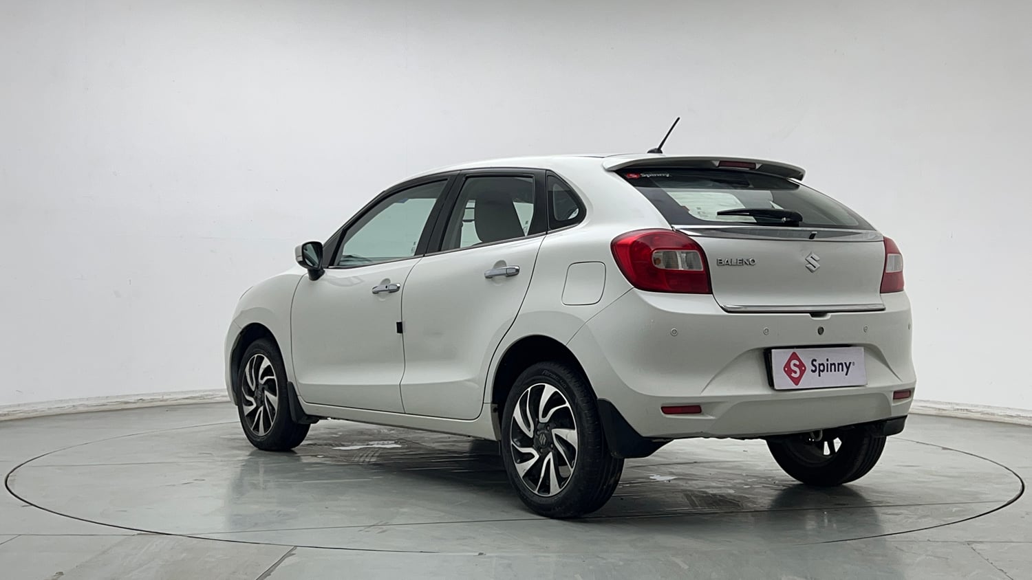 Used 2021 Maruti Suzuki Baleno Zeta Petrol Manual exterior LEFT REAR CORNER VIEW