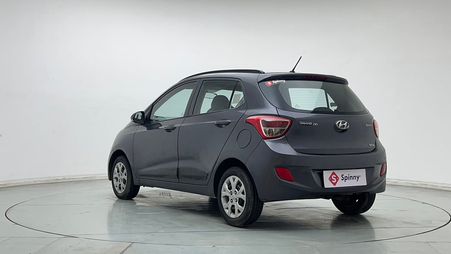 Used 2016 Hyundai Grand i10 Sportz 1.2 Kappa VTVT Petrol Manual exterior LEFT REAR CORNER VIEW