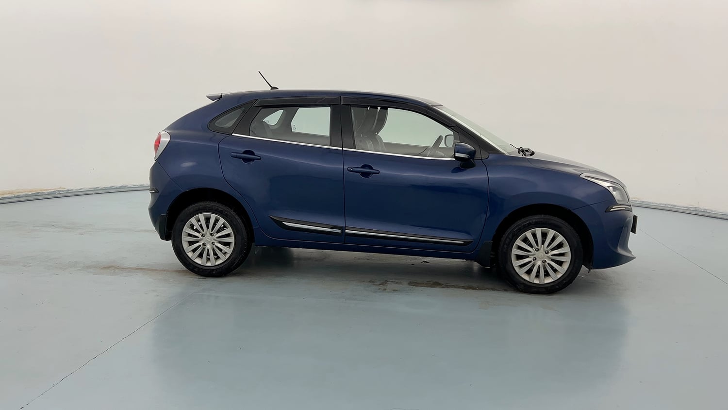 Used 2021 Maruti Suzuki Baleno Delta Petrol Manual exterior RIGHT SIDE VIEW