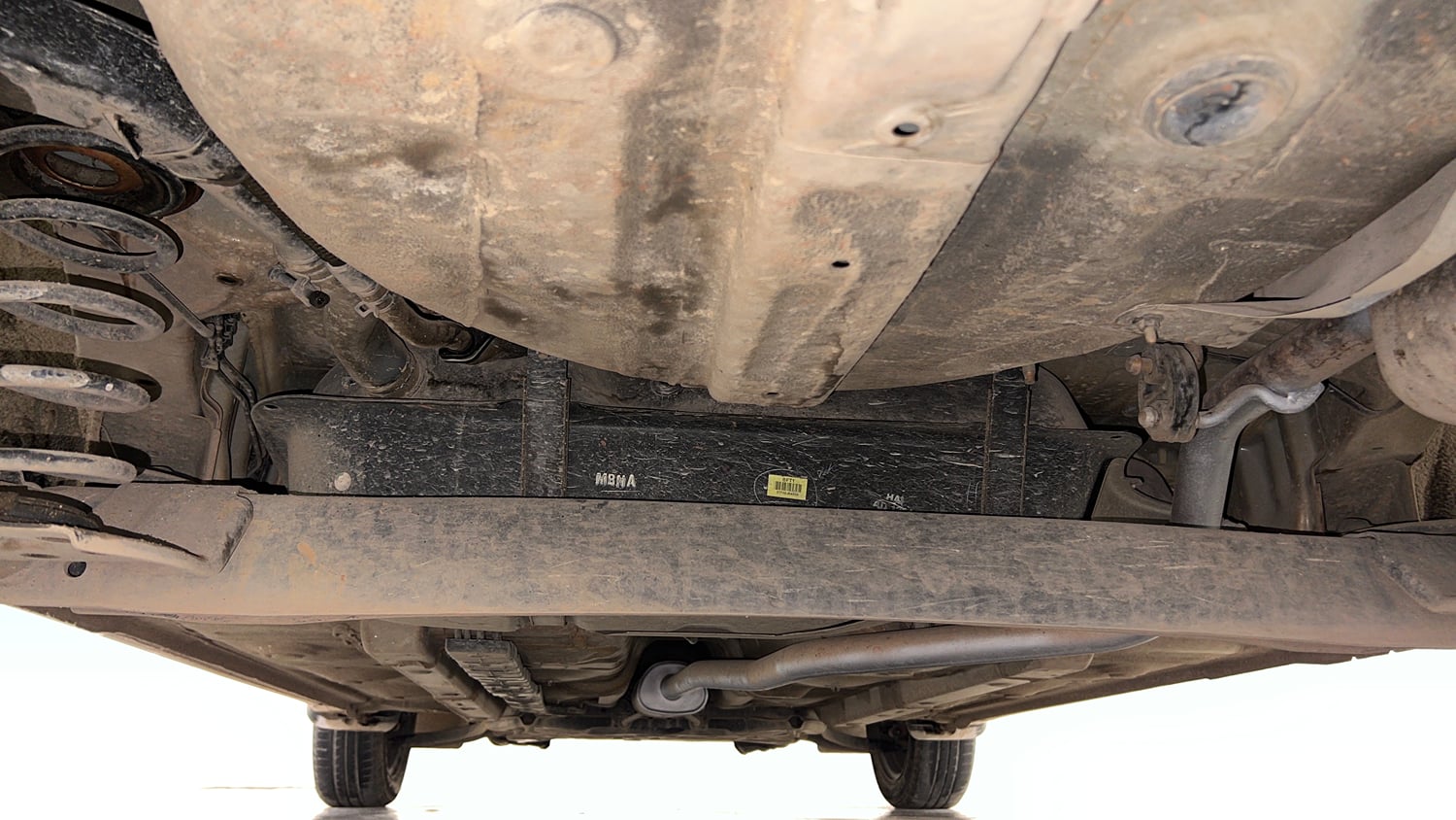 Used 2017 Hyundai Grand i10 Sportz (O) 1.2 Kappa VTVT Petrol Manual extra REAR UNDERBODY VIEW (TAKEN FROM REAR)