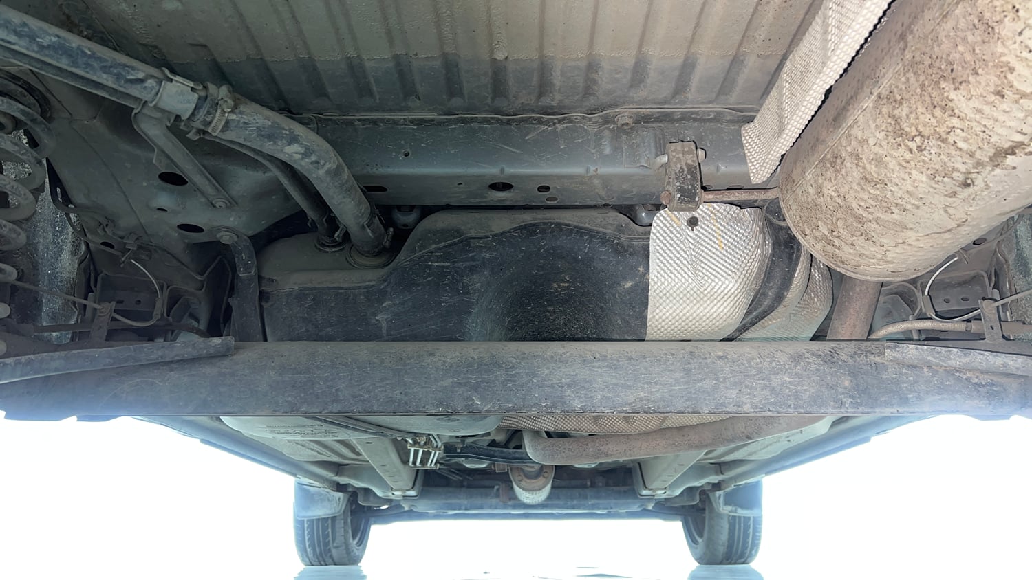 Used 2021 Ford EcoSport Trend 1.5L Ti-VCT Petrol Manual extra REAR UNDERBODY VIEW (TAKEN FROM REAR)