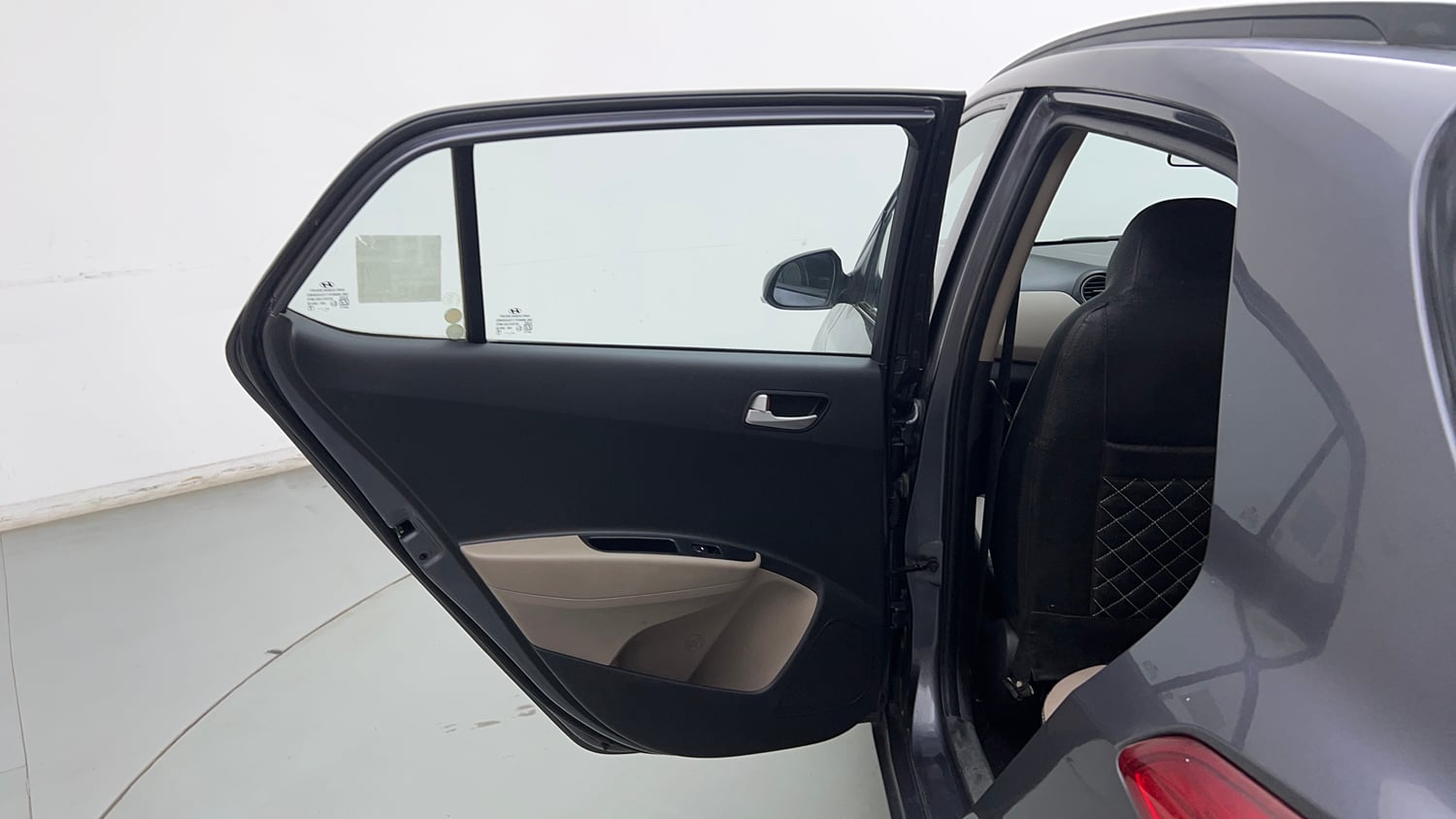 Used 2016 Hyundai Grand i10 Sportz 1.2 Kappa VTVT Petrol Manual interior LEFT REAR DOOR OPEN VIEW