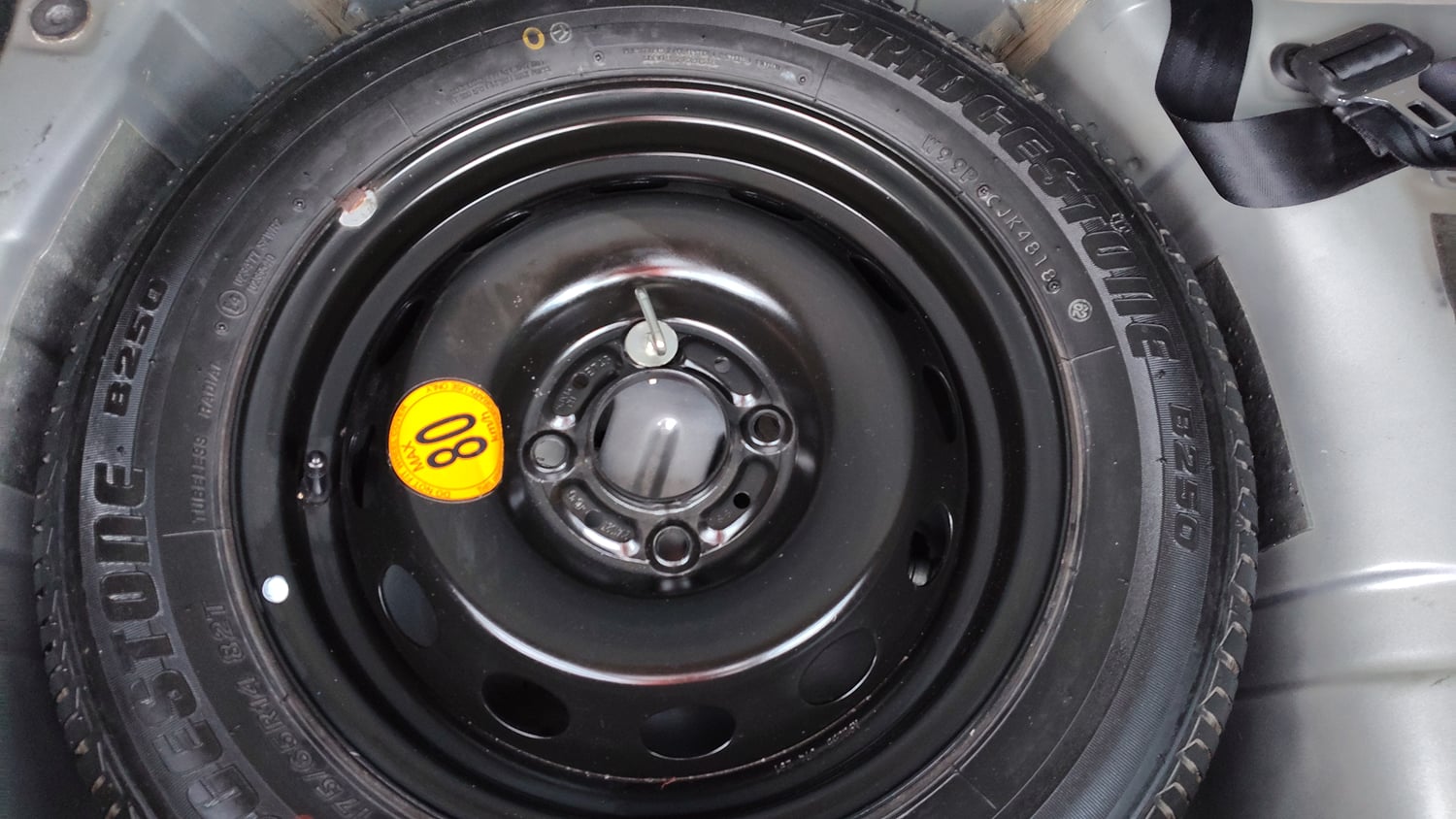 Used 2019 Tata Tiago Revotron XZ Plus Petrol Manual tyres SPARE TYRE VIEW