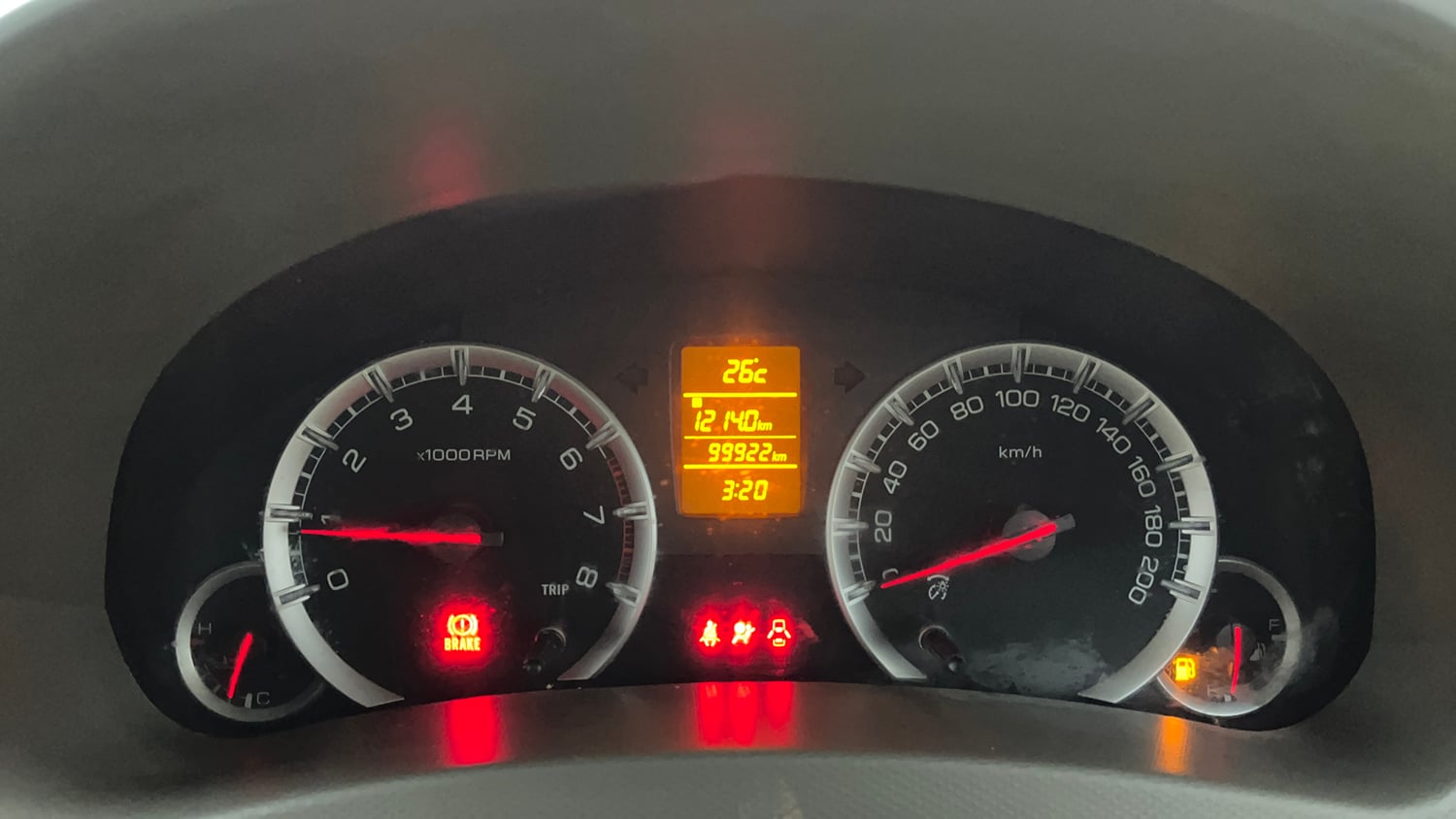 Used 2018 Maruti Suzuki Ertiga ZXI Petrol Manual interior CLUSTERMETER VIEW