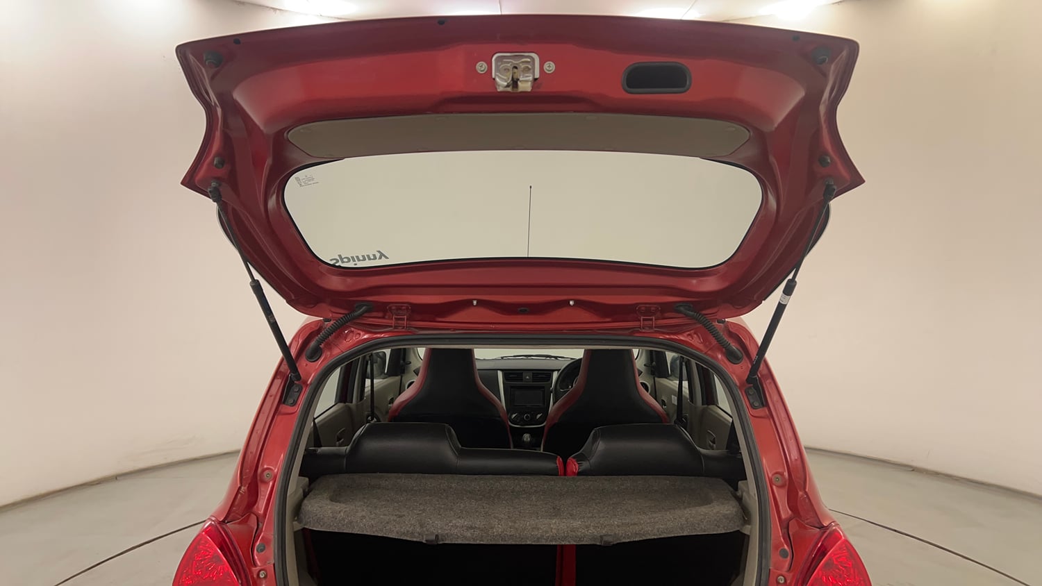 Used 2014 Maruti Suzuki Celerio VXi AMT Petrol Automatic interior DICKY DOOR OPEN VIEW