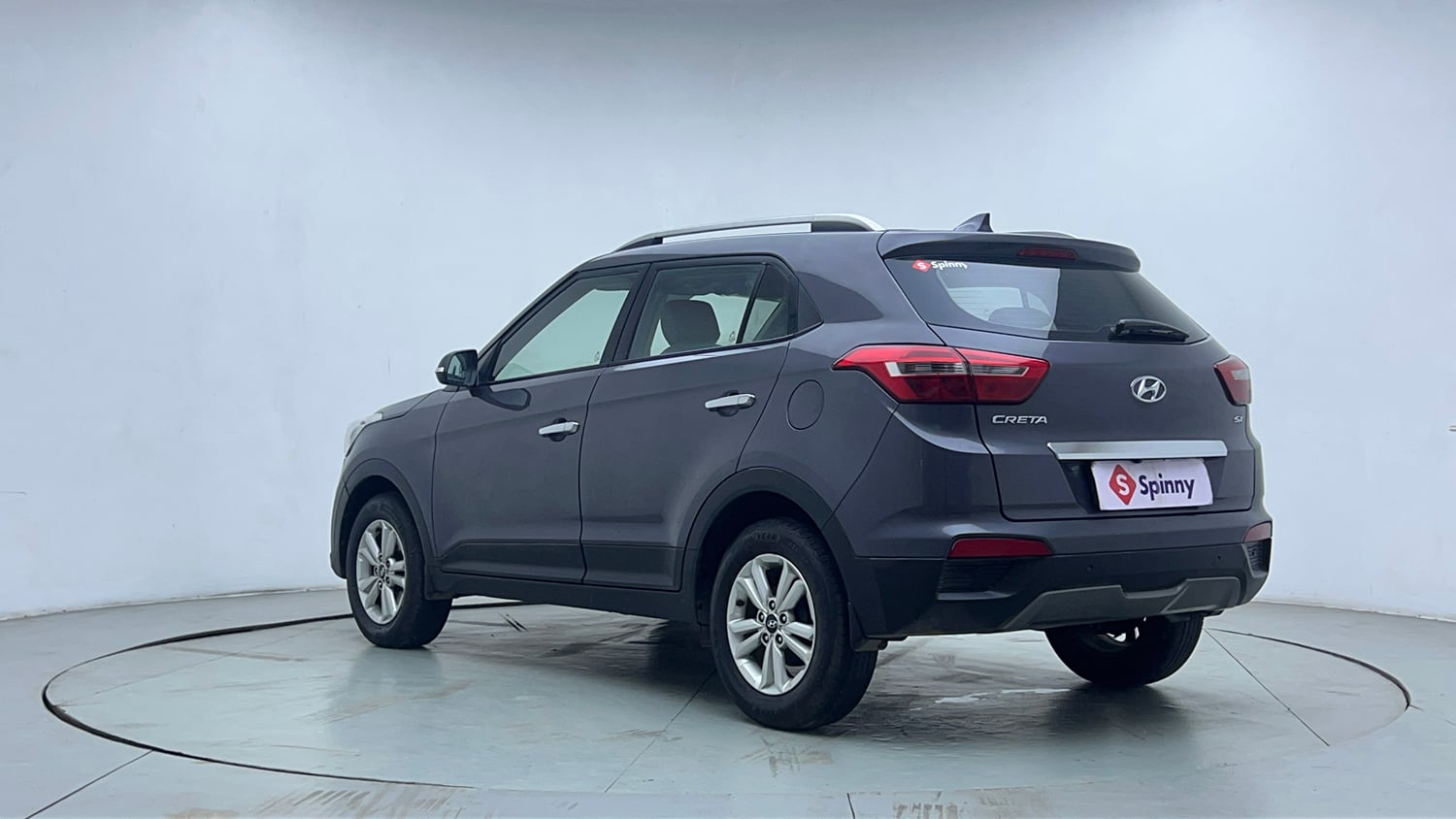 Used 2018 Hyundai Creta SX Plus 1.6  Petrol Petrol Manual exterior LEFT REAR CORNER VIEW