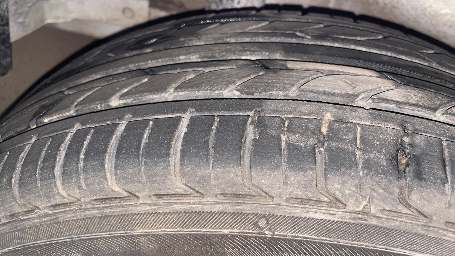 Used 2016 Honda Jazz VX Petrol Petrol Manual tyres RIGHT REAR TYRE TREAD VIEW