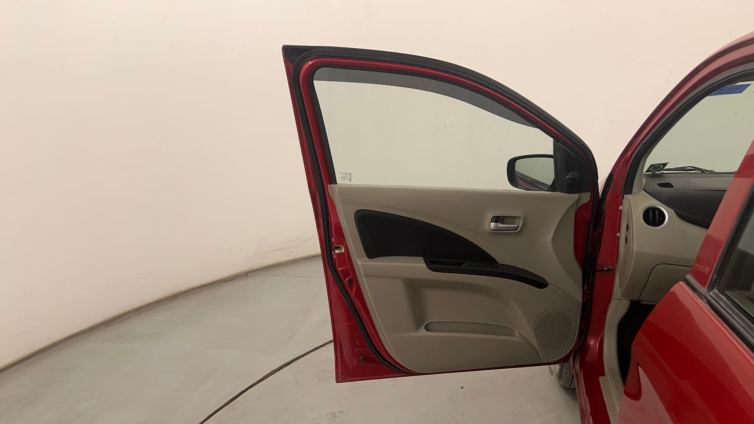 Used 2014 Maruti Suzuki Celerio VXi AMT Petrol Automatic interior LEFT FRONT DOOR OPEN VIEW