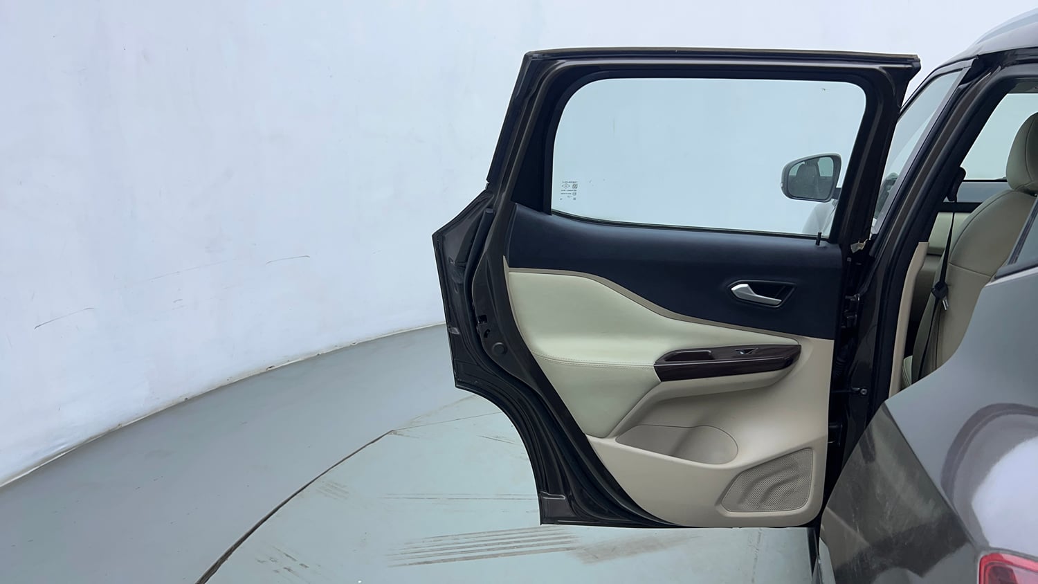 Used 2022 Nissan Magnite XV Turbo CVT Petrol Automatic interior LEFT REAR DOOR OPEN VIEW