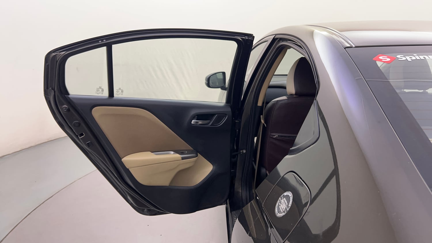 Used 2016 Honda City V Petrol Manual interior LEFT REAR DOOR OPEN VIEW