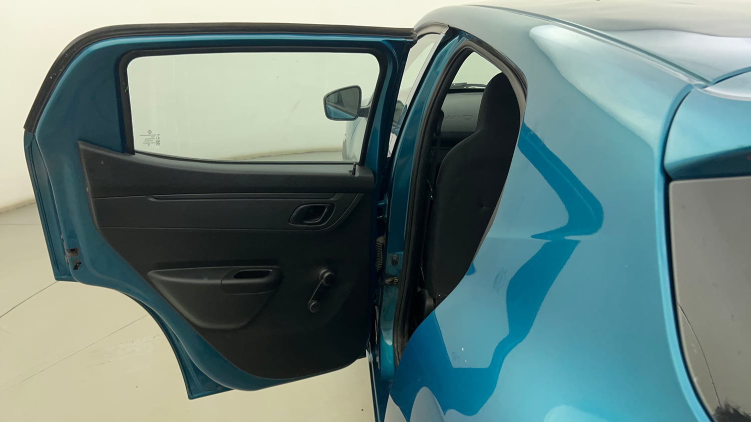 Used 2021 Renault Kwid RXL Petrol Manual interior LEFT REAR DOOR OPEN VIEW