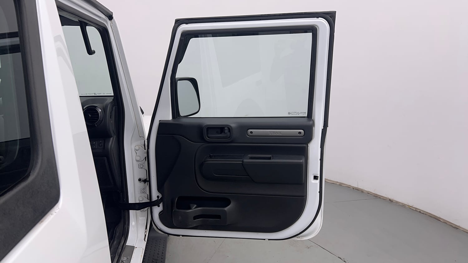 Used 2024 Mahindra Thar LX Hard Top Petrol AT RWD Petrol Automatic interior RIGHT FRONT DOOR OPEN VIEW