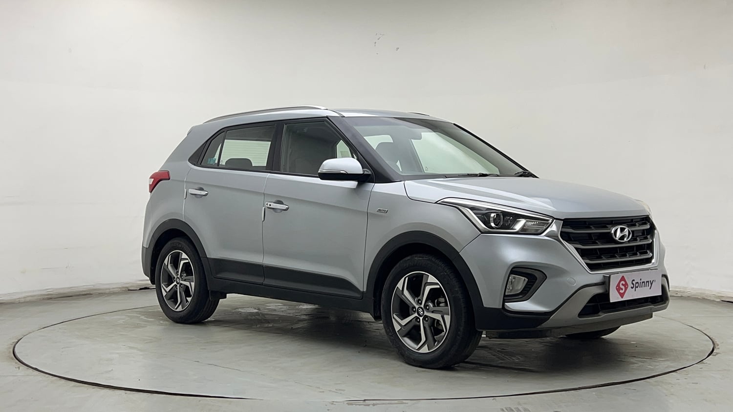 Used 2019 Hyundai Creta SX 1.6 AT Petrol Petrol Automatic exterior RIGHT FRONT CORNER VIEW