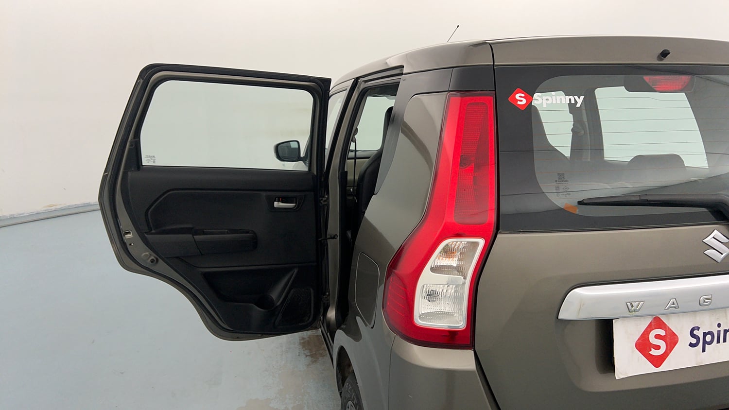 Used 2023 Maruti Suzuki Wagon R ZXI Plus 1.2 Petrol Manual interior LEFT REAR DOOR OPEN VIEW
