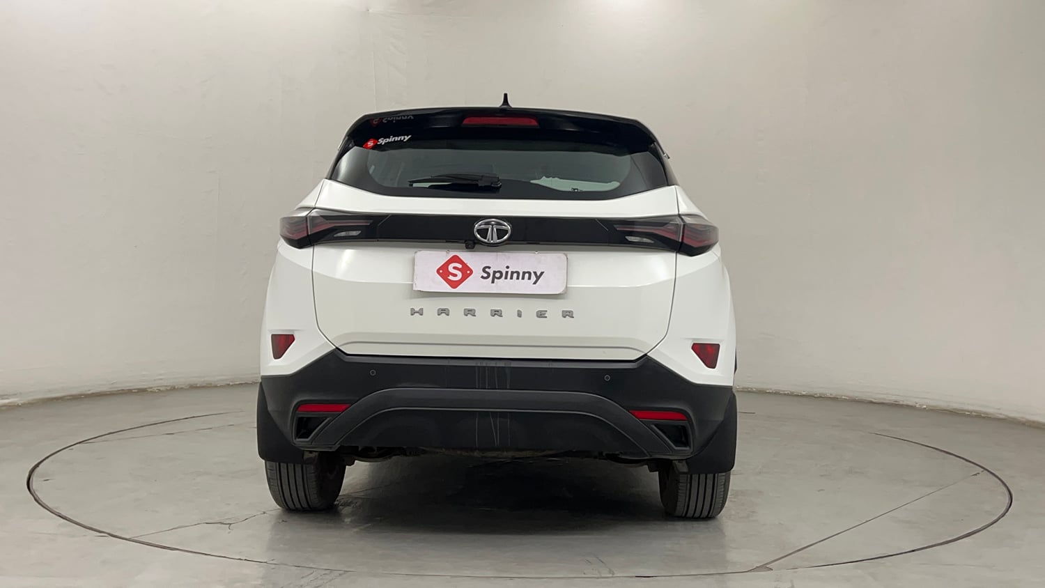Used 2023 Tata Harrier XZA Plus Dual Tone Diesel Automatic exterior BACK VIEW