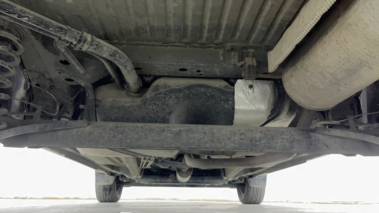 Used 2018 Ford EcoSport Ambiente 1.5L Ti-VCT Petrol Manual extra REAR UNDERBODY VIEW (TAKEN FROM REAR)