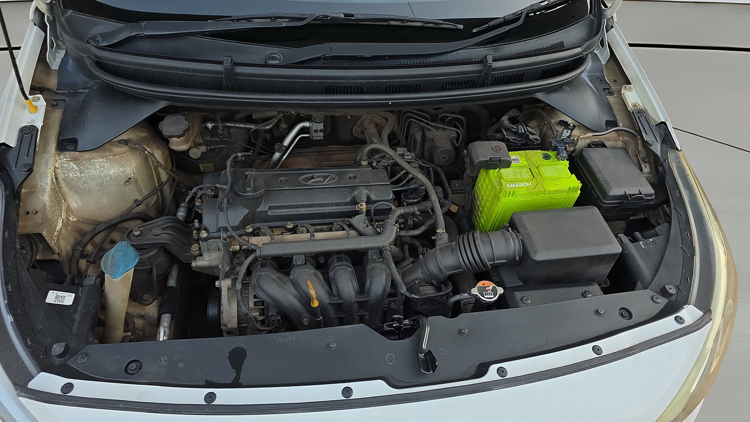 Used 2015 Hyundai Elite i20 Sportz 1.2 (O) Petrol Manual engine ENGINE RIGHT SIDE VIEW