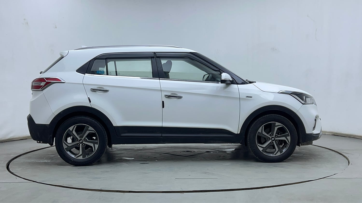 Used 2019 Hyundai Creta SX 1.6 AT Petrol Petrol Automatic exterior RIGHT SIDE VIEW