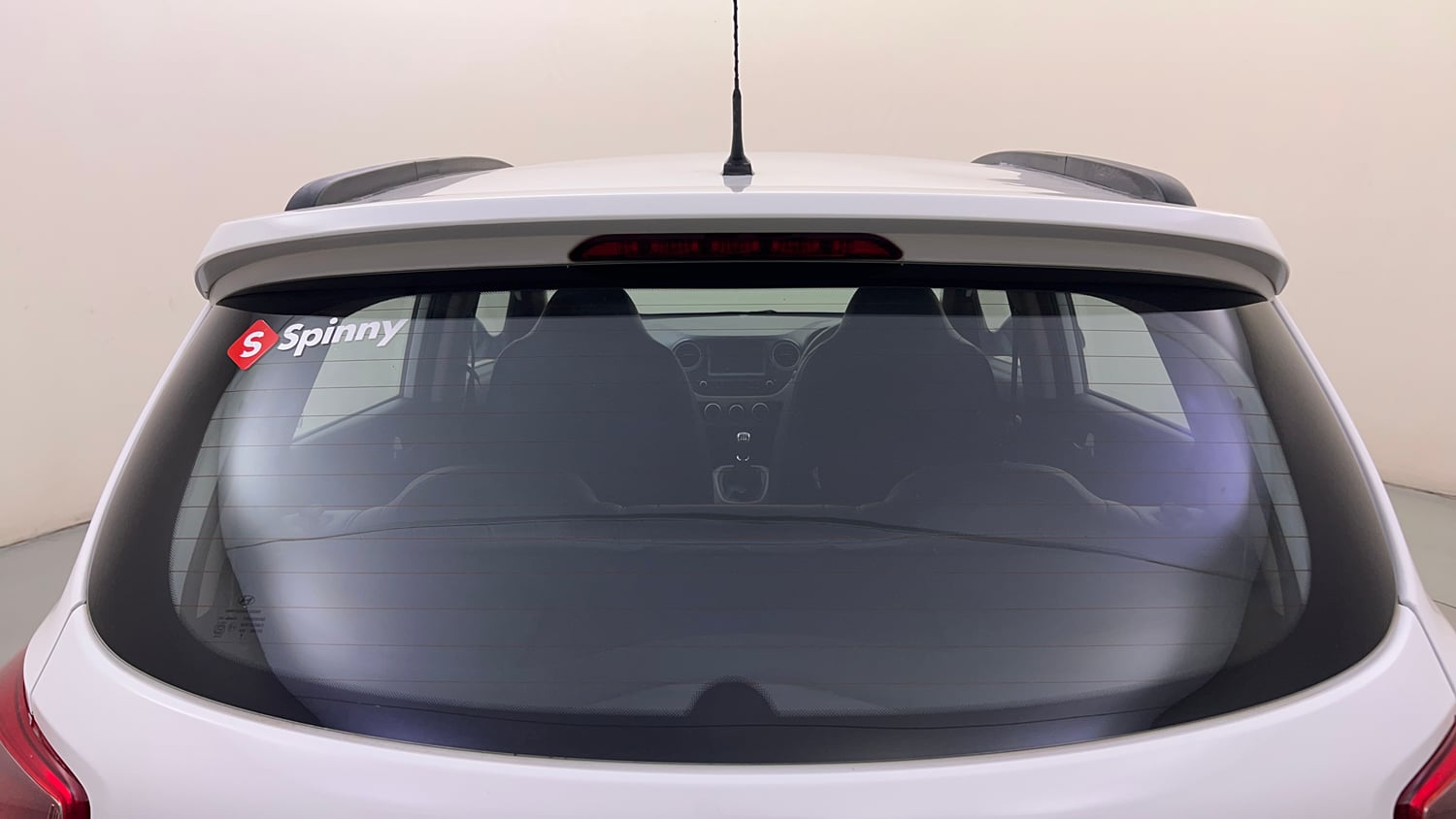Used 2019 Hyundai Grand i10 Sportz 1.2 Kappa VTVT Petrol Manual exterior BACK WINDSHIELD VIEW