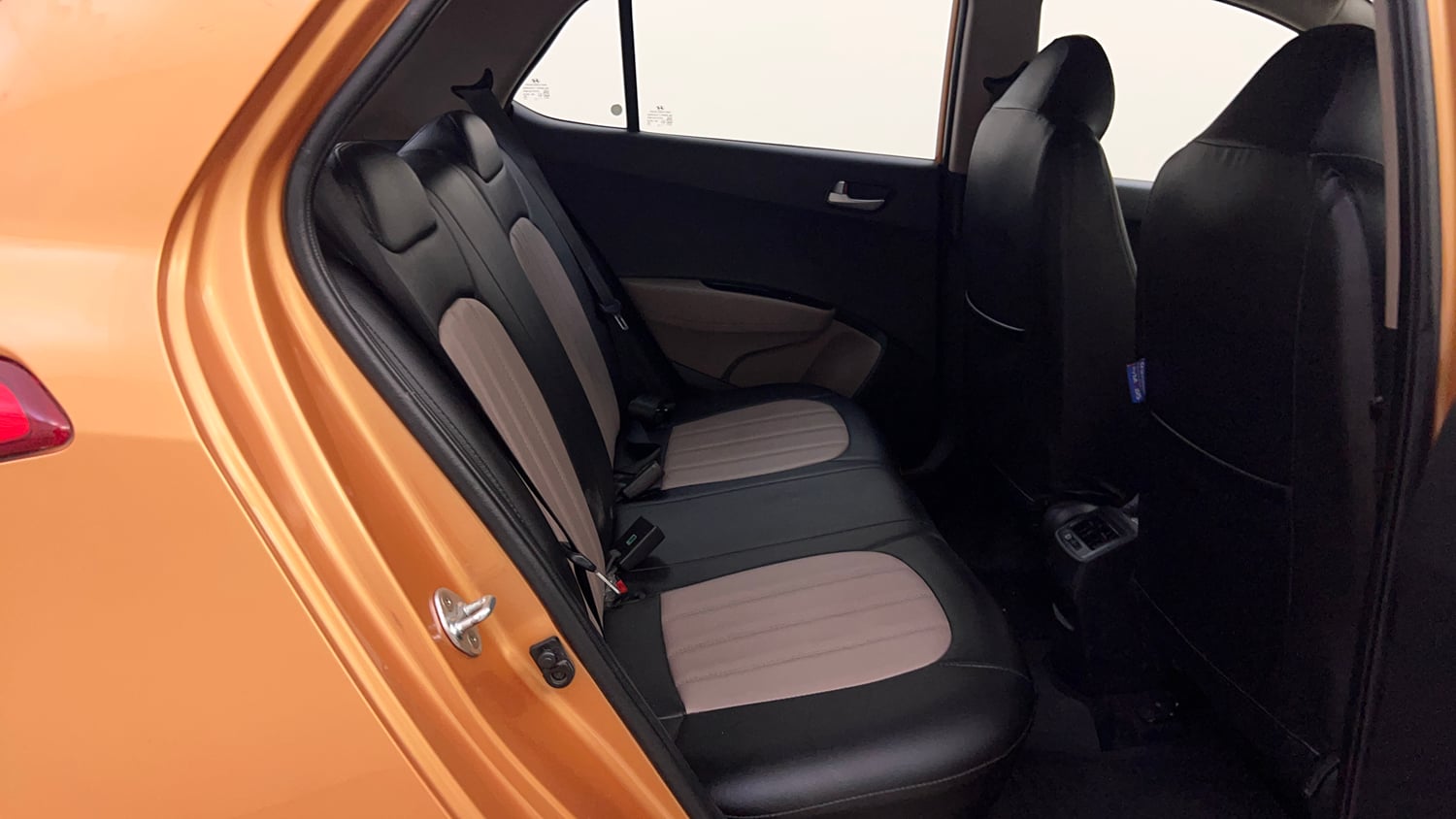 Used 2017 Hyundai Grand i10 Sportz (O) 1.2 Kappa VTVT Petrol Manual interior RIGHT SIDE REAR DOOR CABIN VIEW